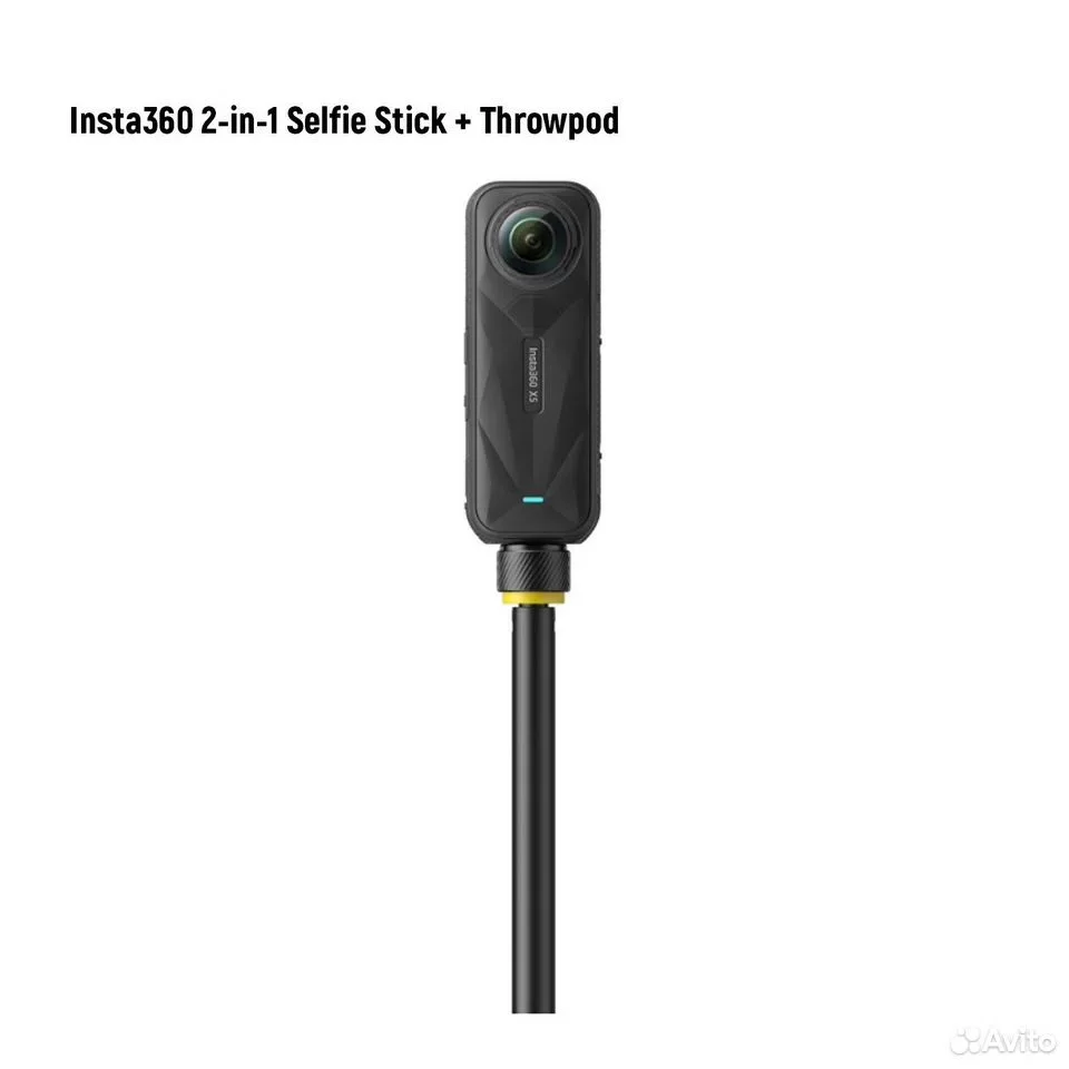 Insta360 2-in-1 Selfie Stick + Throwpod - миниатюра 5