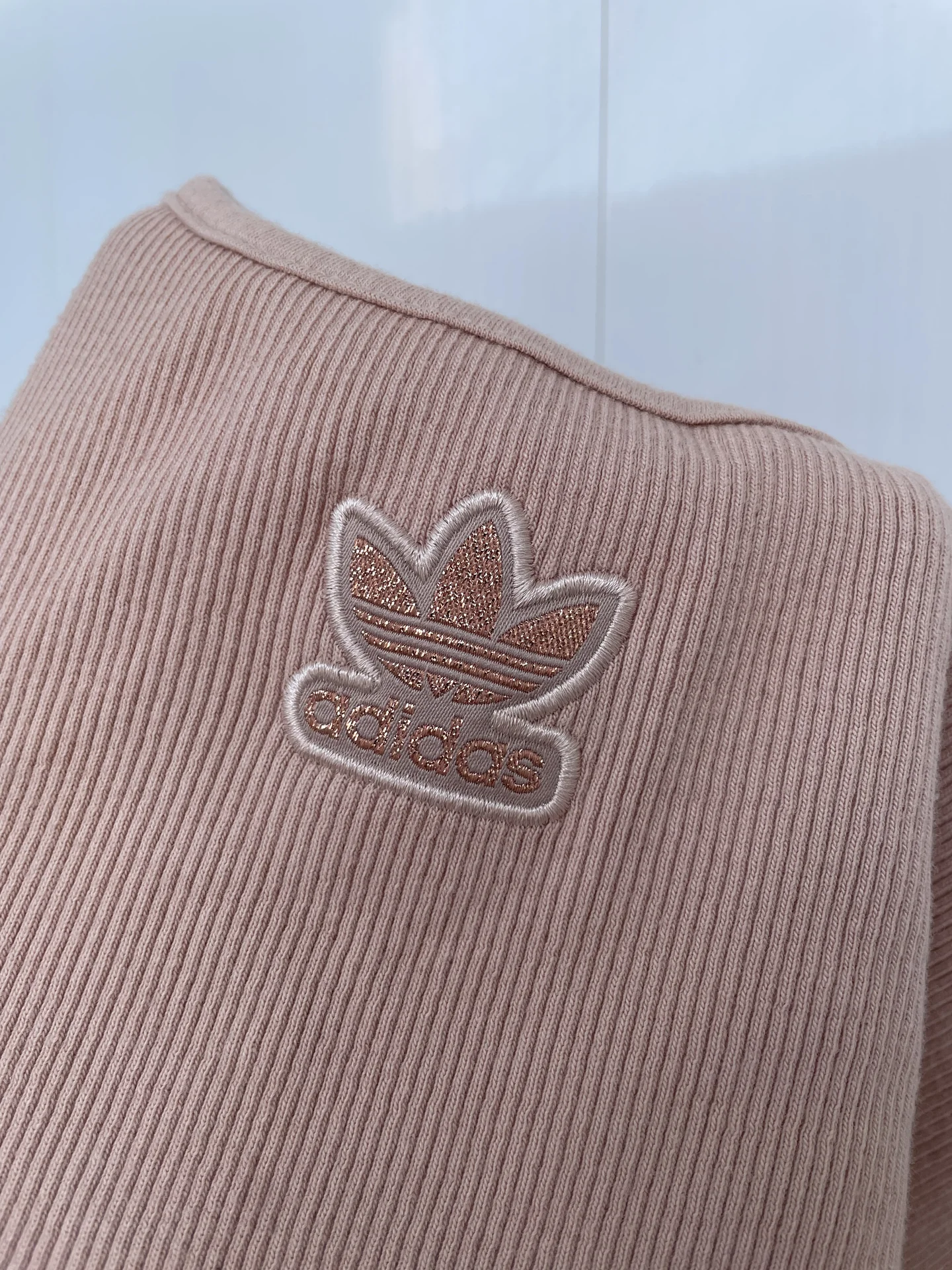 Adidas боди 46 ribbed bodysuit M - миниатюра 6