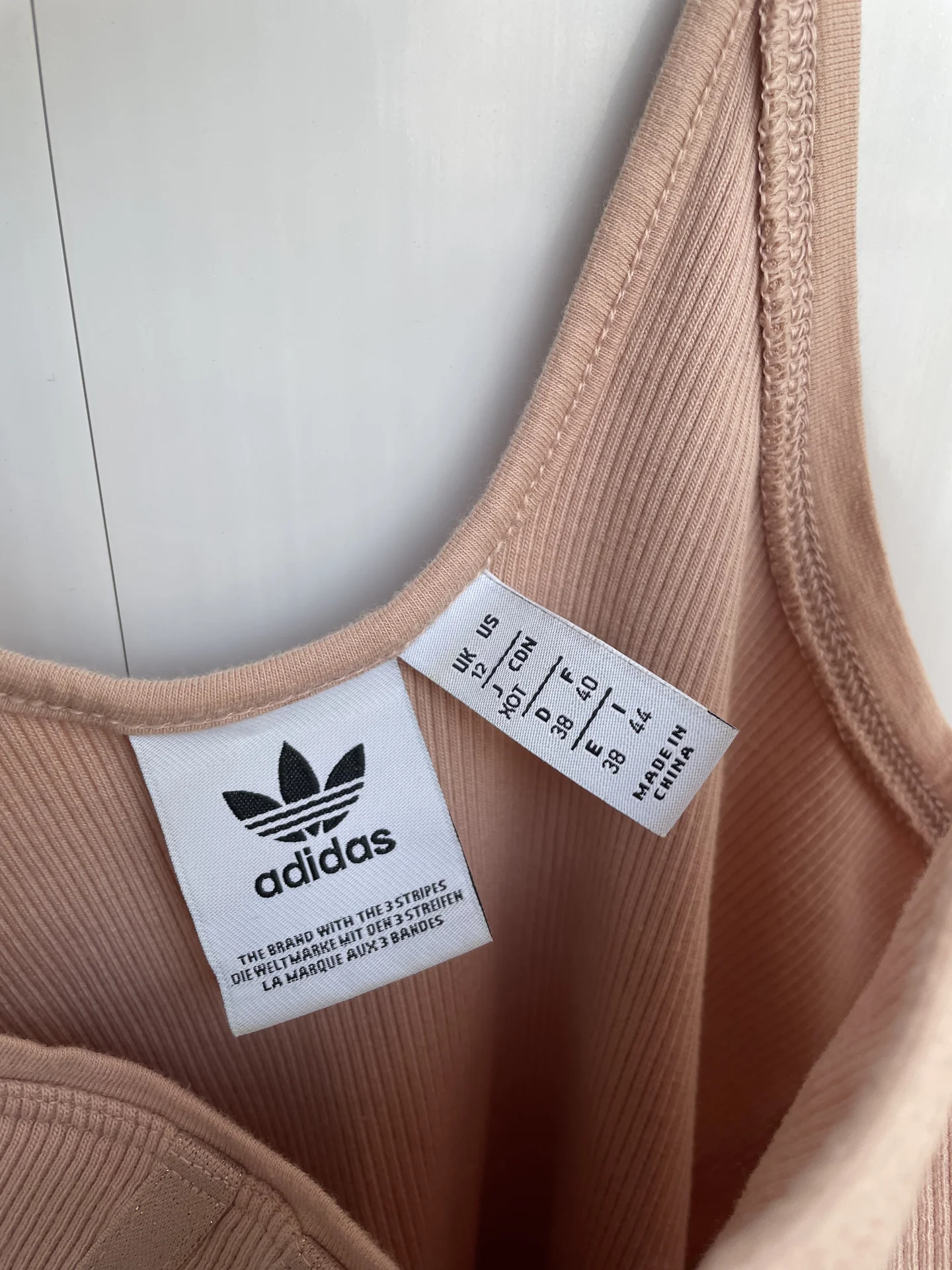 Adidas боди 46 ribbed bodysuit M - миниатюра 7