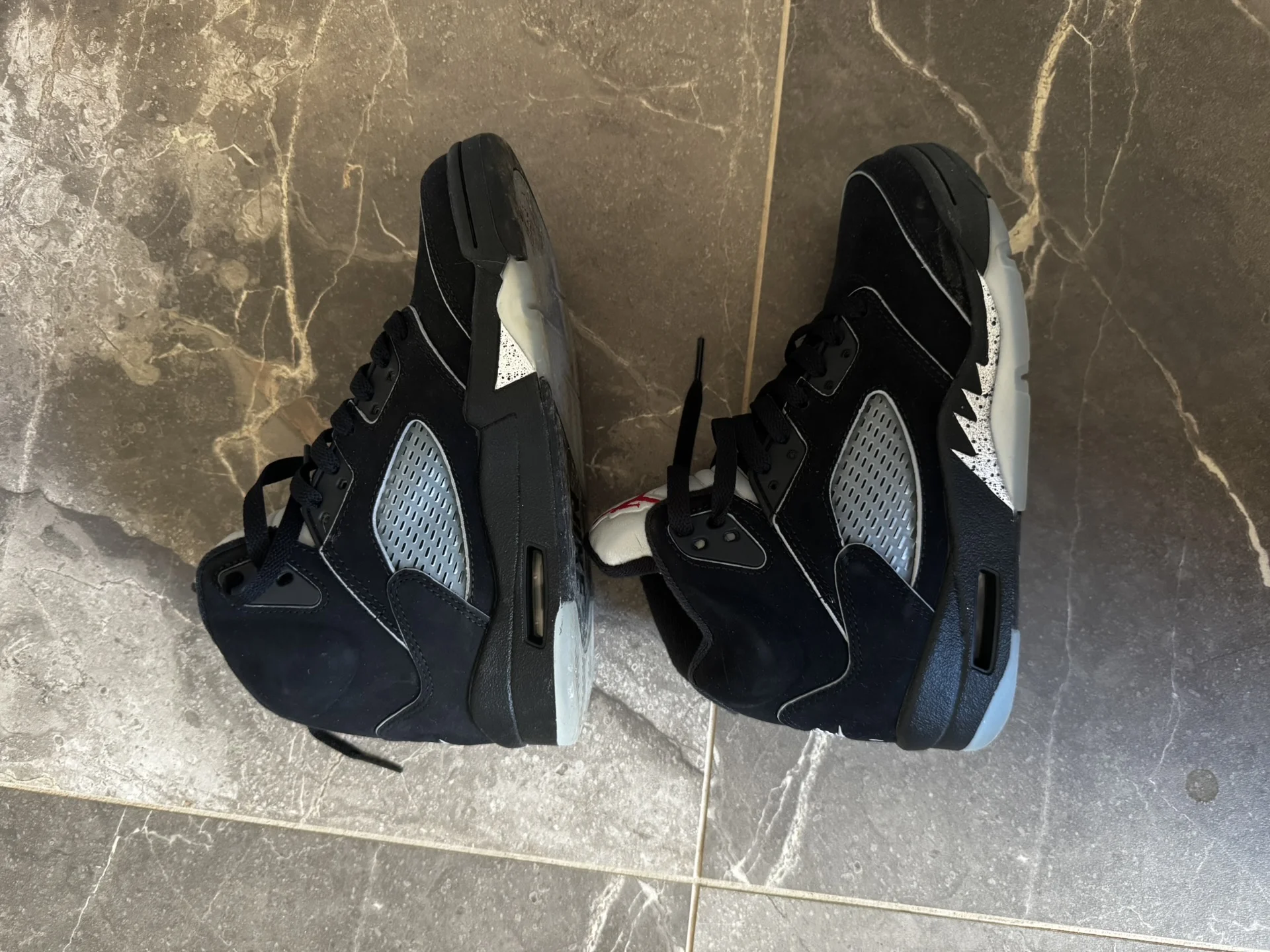 Nike Air Jordan 5 Retro OG "Black Metallic Reimagi - миниатюра 2