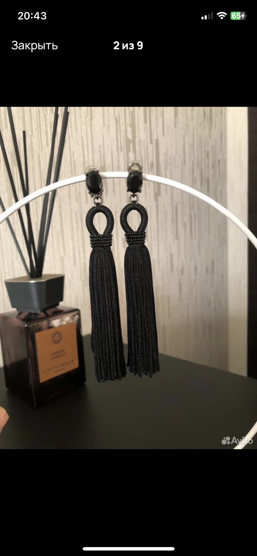 Серьги-клипсы Oscar DE la Renta - миниатюра 2