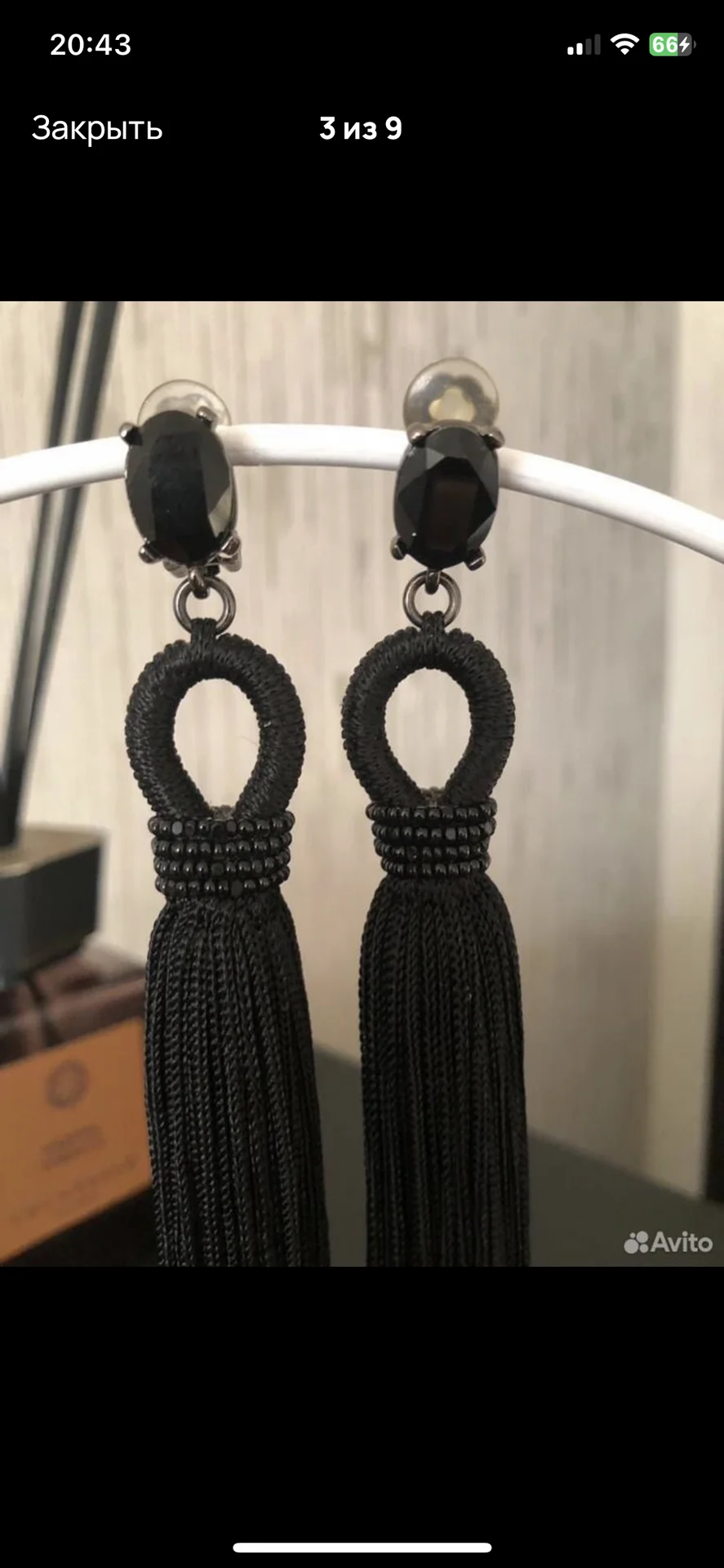 Серьги-клипсы Oscar DE la Renta - миниатюра 3