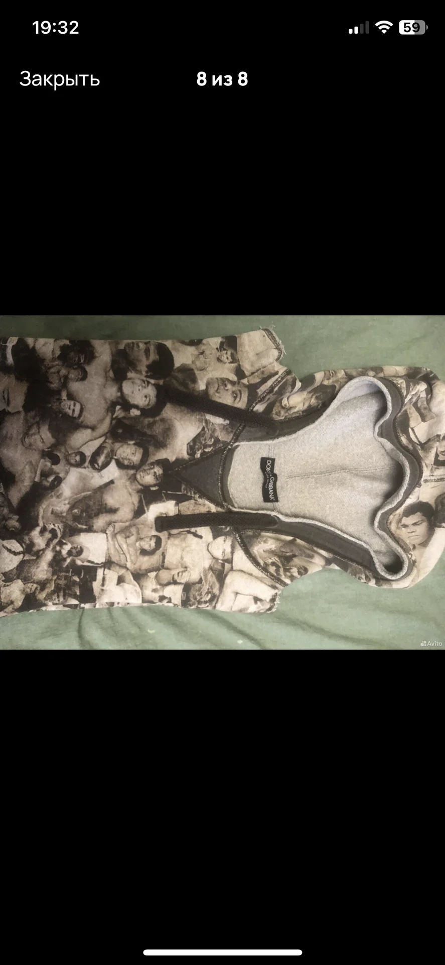 Dolce gabbana Muhammad Ali свитшот - миниатюра 7