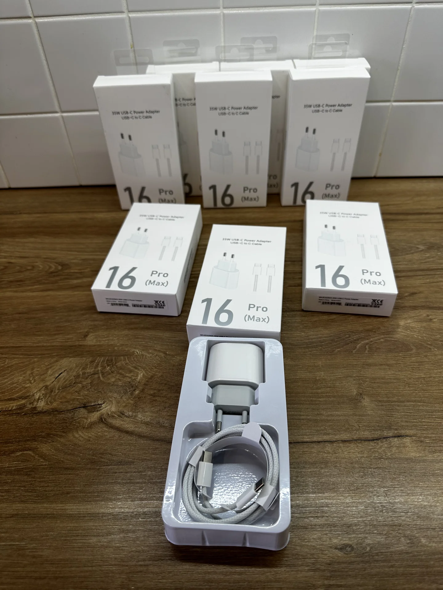 Зарядка на iPhone 15,16,17 комплект 35 w - миниатюра 2