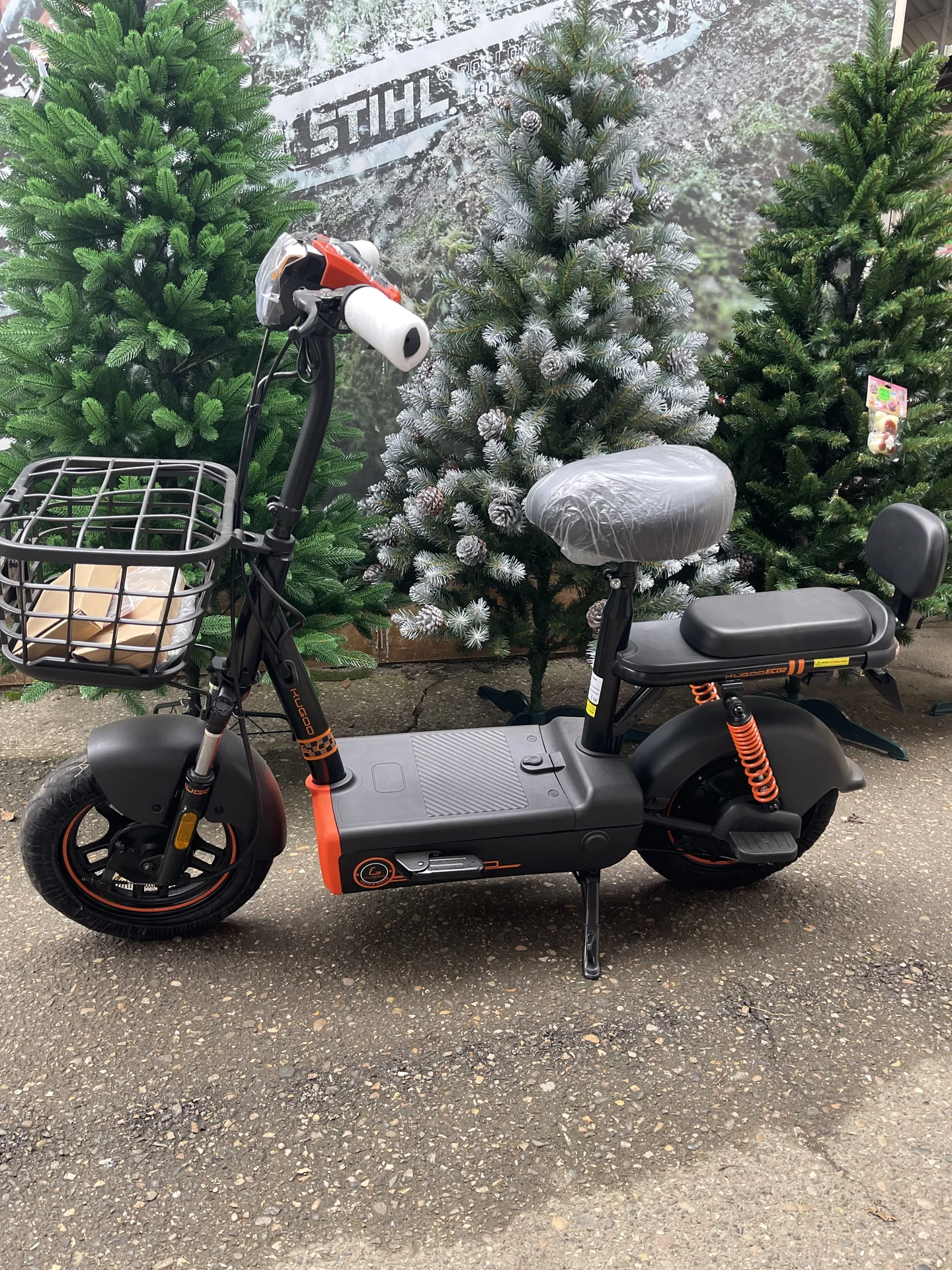 Электроскутер Kugoo Kirin EC02 PRO - миниатюра 3