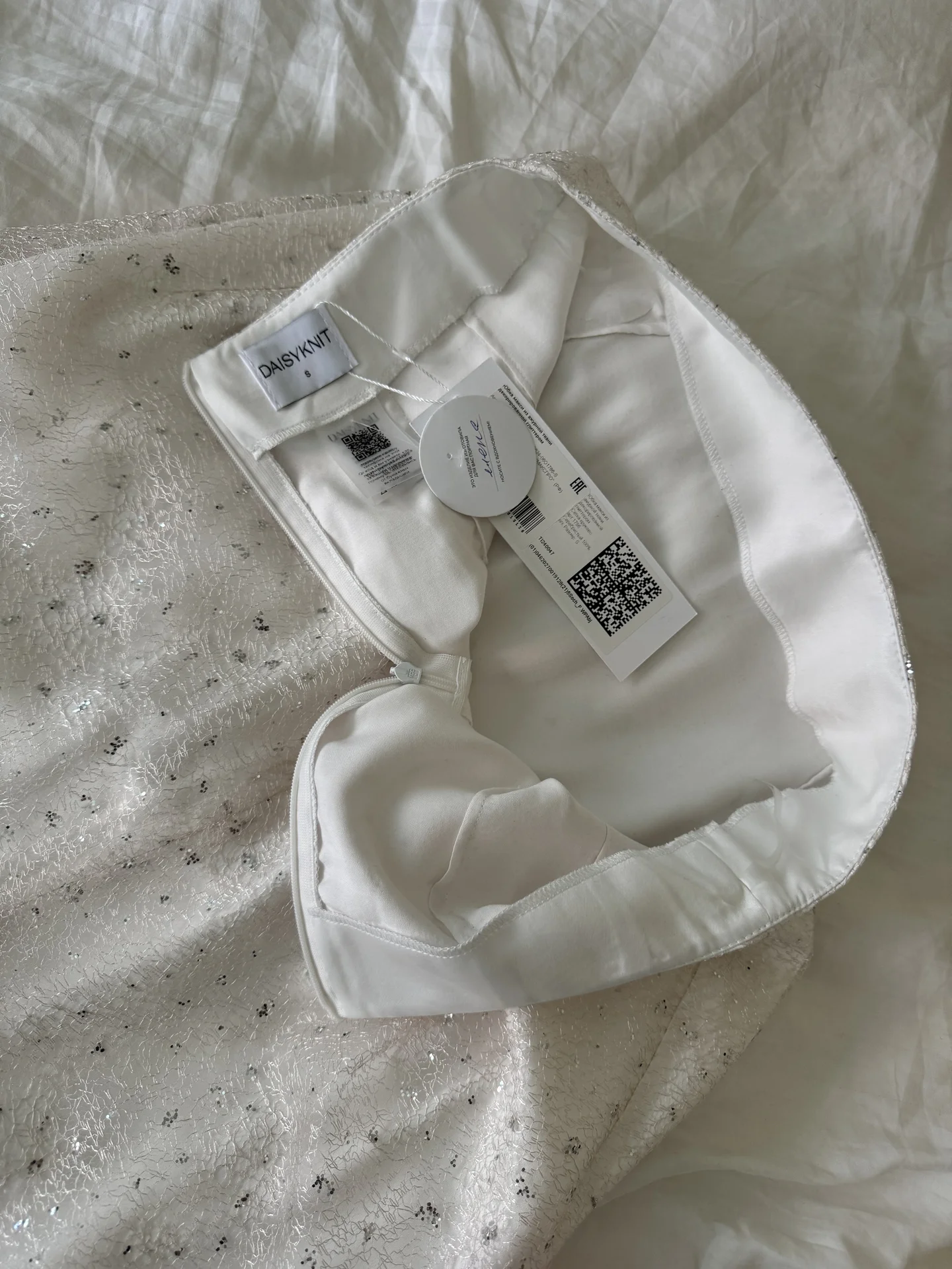 Юбка Daisyknit из фактурной ткани (S) новая - миниатюра 6