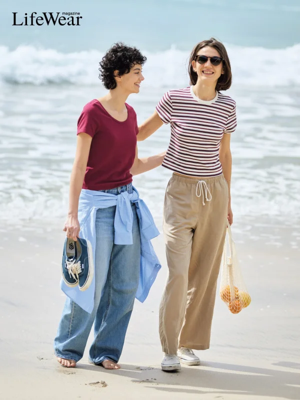 UNIQLO новые брюки из смесового льна, S - миниатюра 3