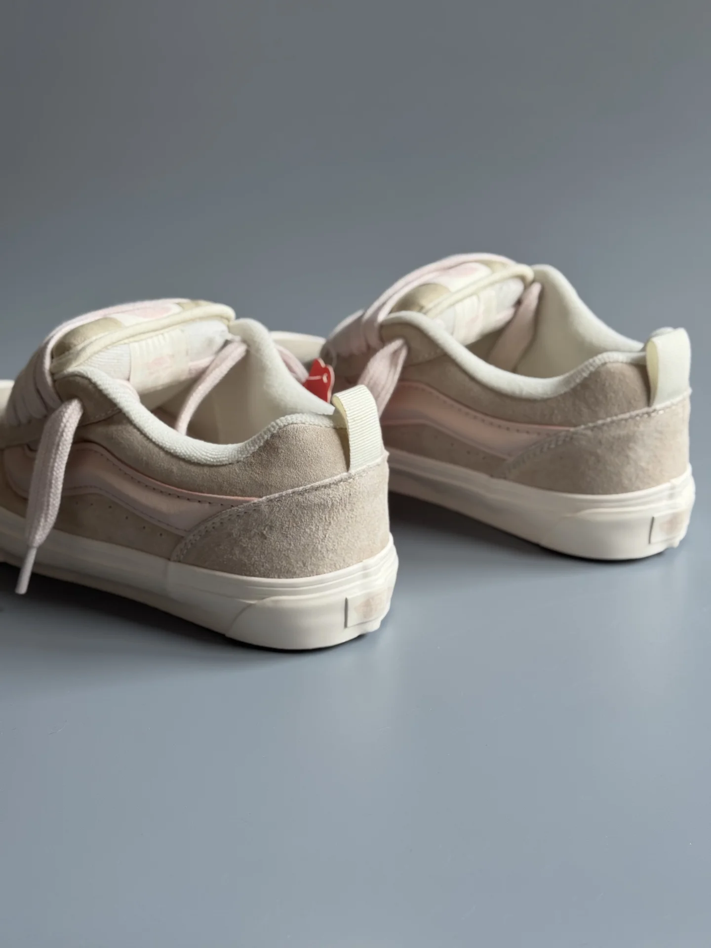 Vans Knu Skool Серо-Розовые - миниатюра 5