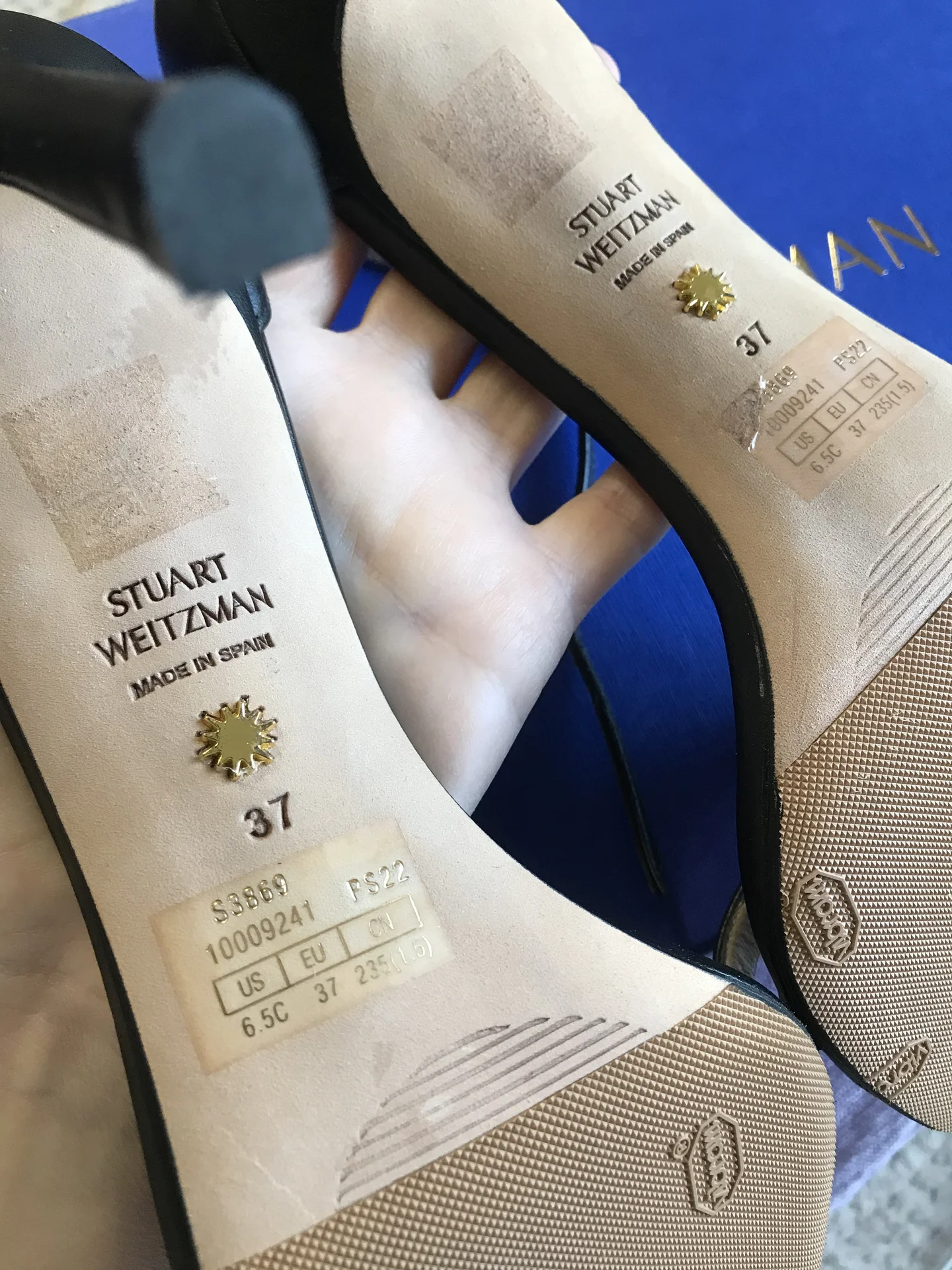 Босоножки Amelina 95 бренда Stuart Weitzman - миниатюра 5