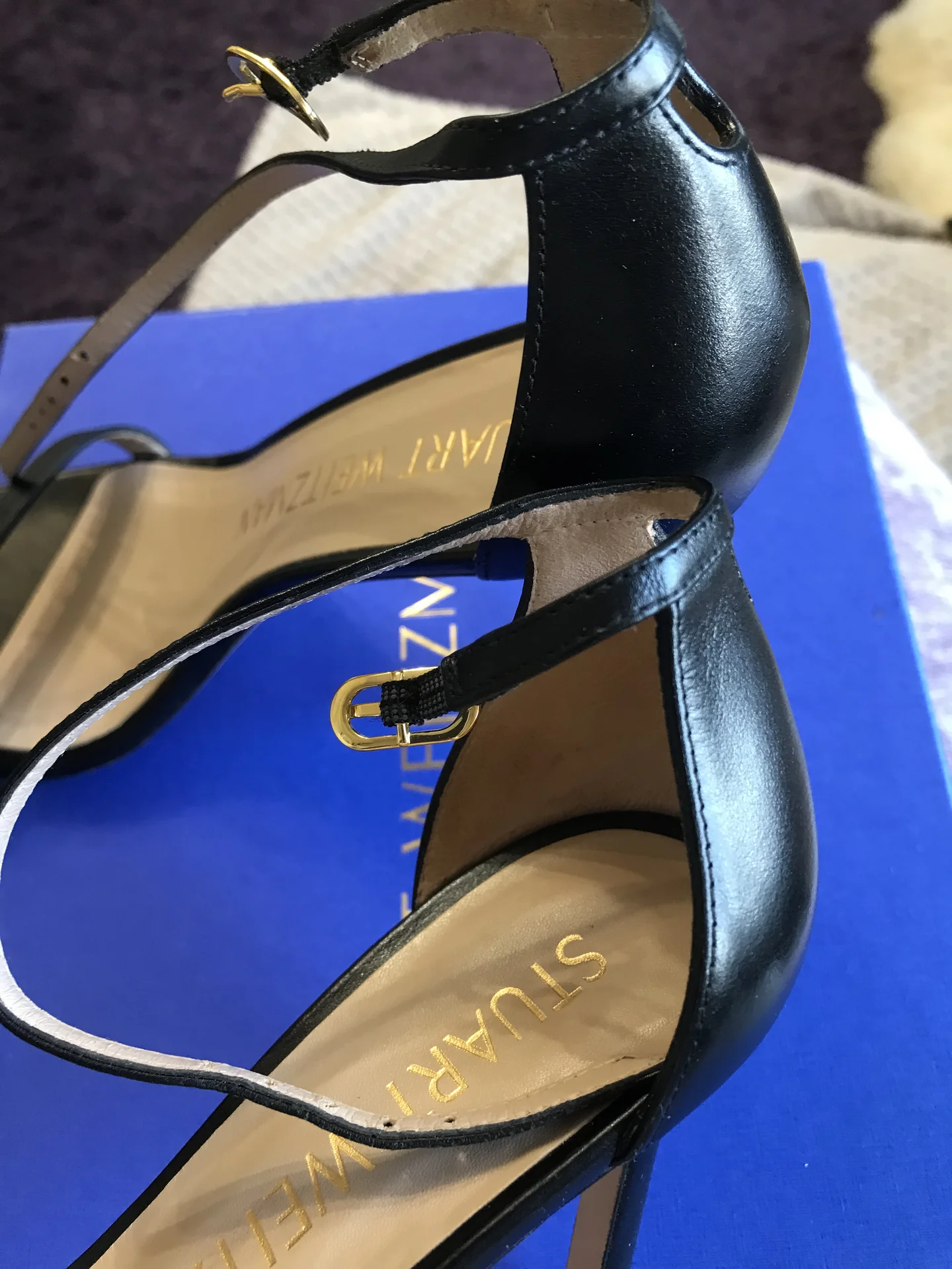 Босоножки Amelina 95 бренда Stuart Weitzman - миниатюра 6