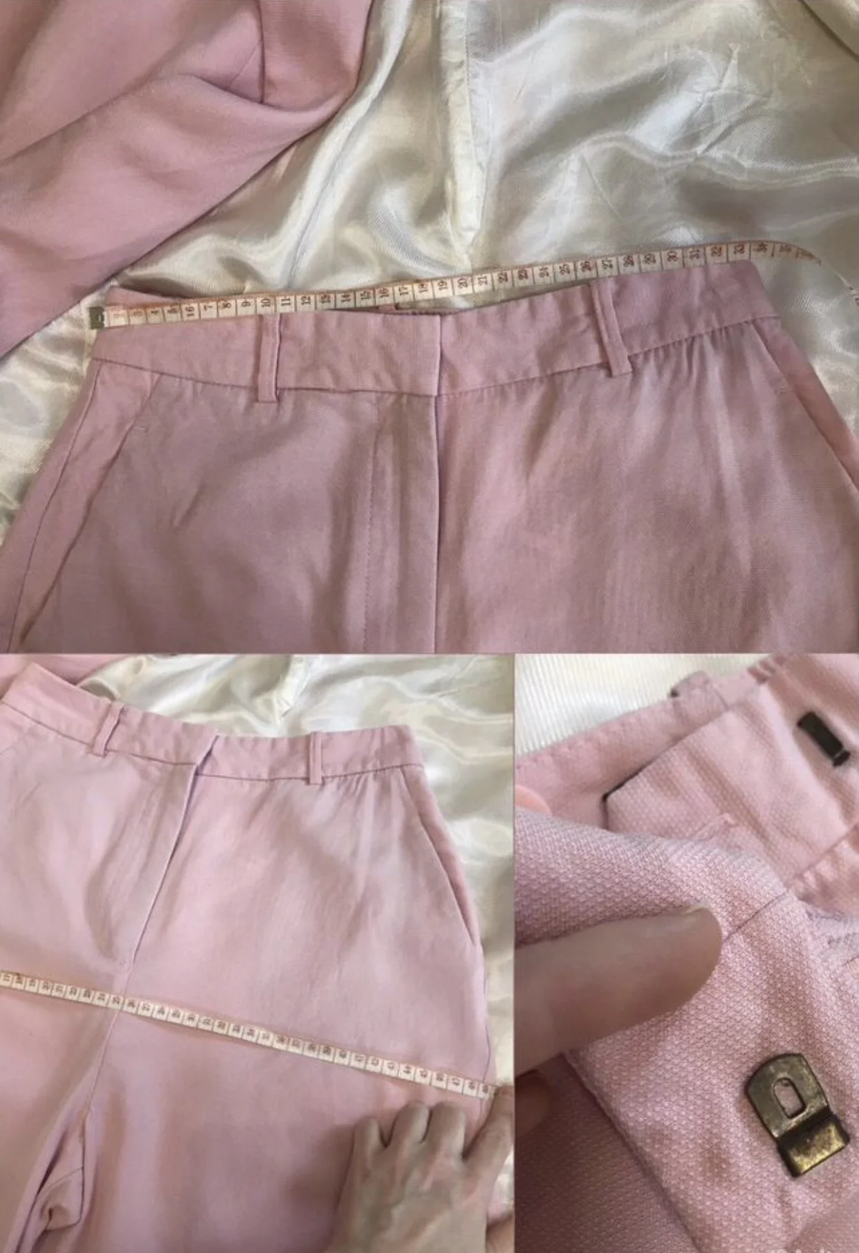 Женский брючный костюм zara (оригинал) S-M - миниатюра 9