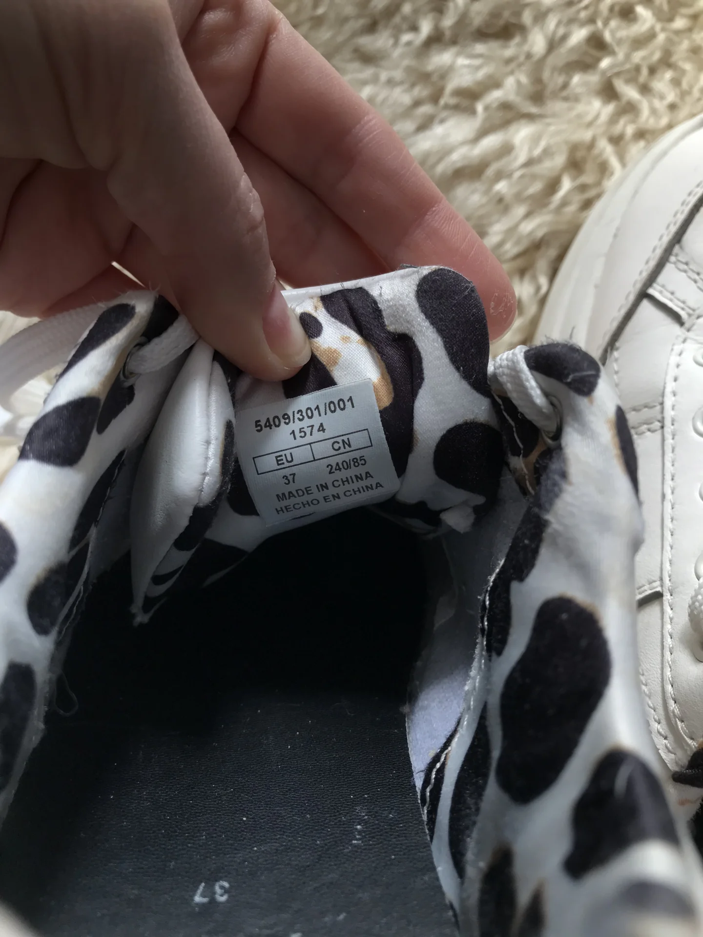 Кроссовки Zara оригинал 37 (24см) - миниатюра 2
