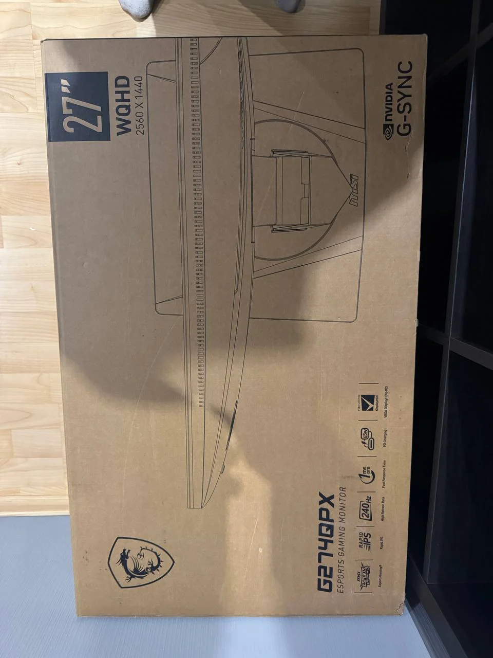 Монитор MSI G274QPX 27" 240 Гц Rapid IPS (1 мс) - миниатюра 10