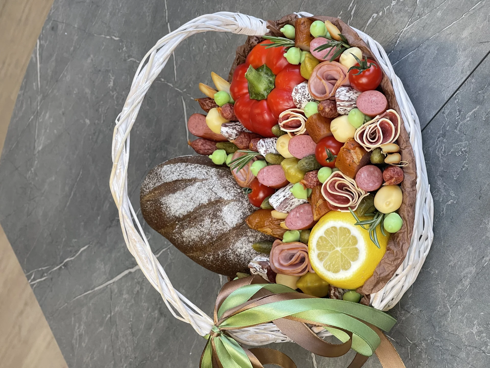 Съедобные Фруктовые Мясные Сладкие букеты - миниатюра 2