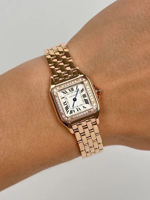 Cartier Panthere, розовое золото S — new, оригинал - миниатюра 2