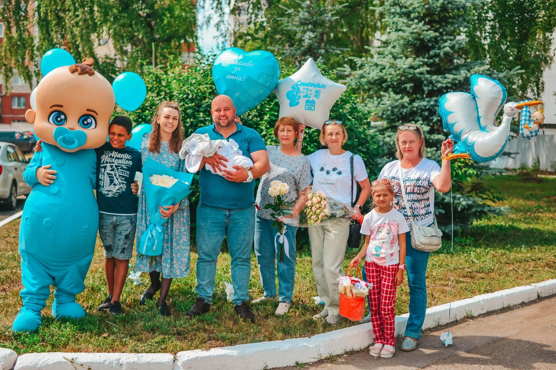 Выписка из роддома. Украшение для авто - изображение 1