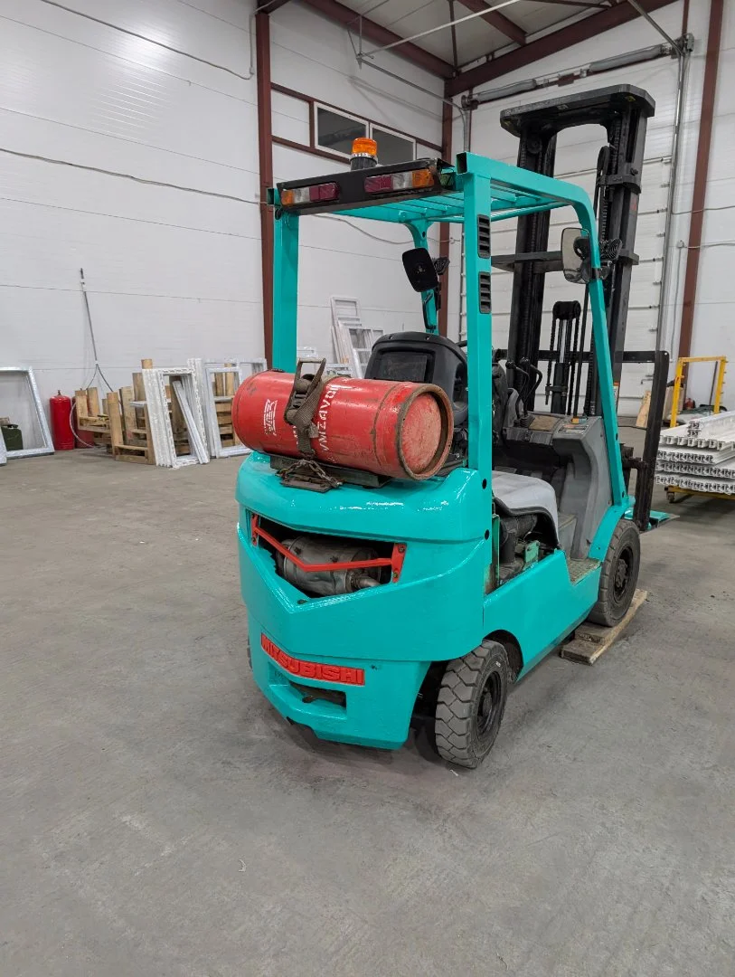 Вилочный погрузчик Mitsubishi FG15 газ-бензин - изображение 1