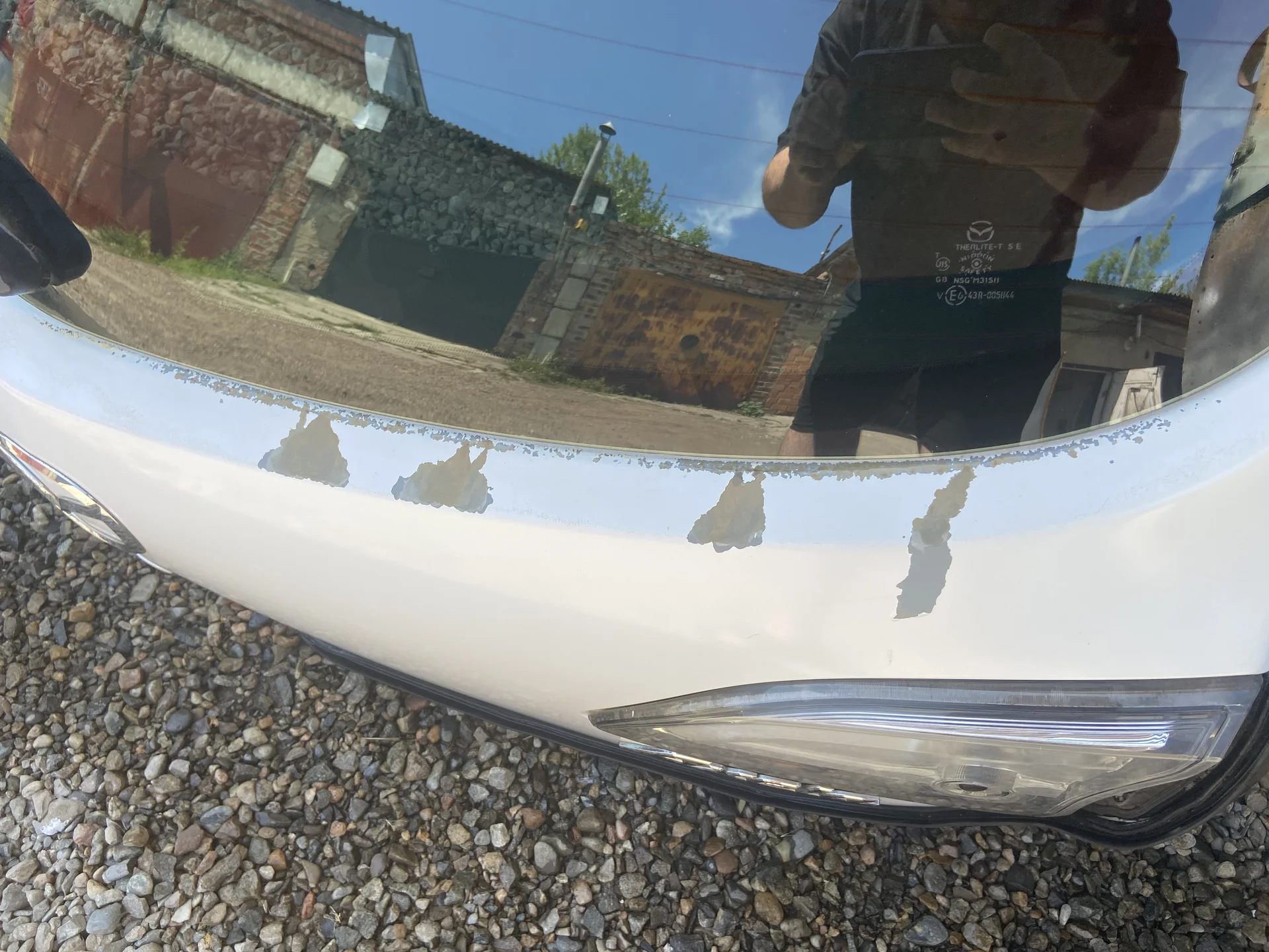 Дверь багажника Mazda Axela BL5 2011 - миниатюра 2