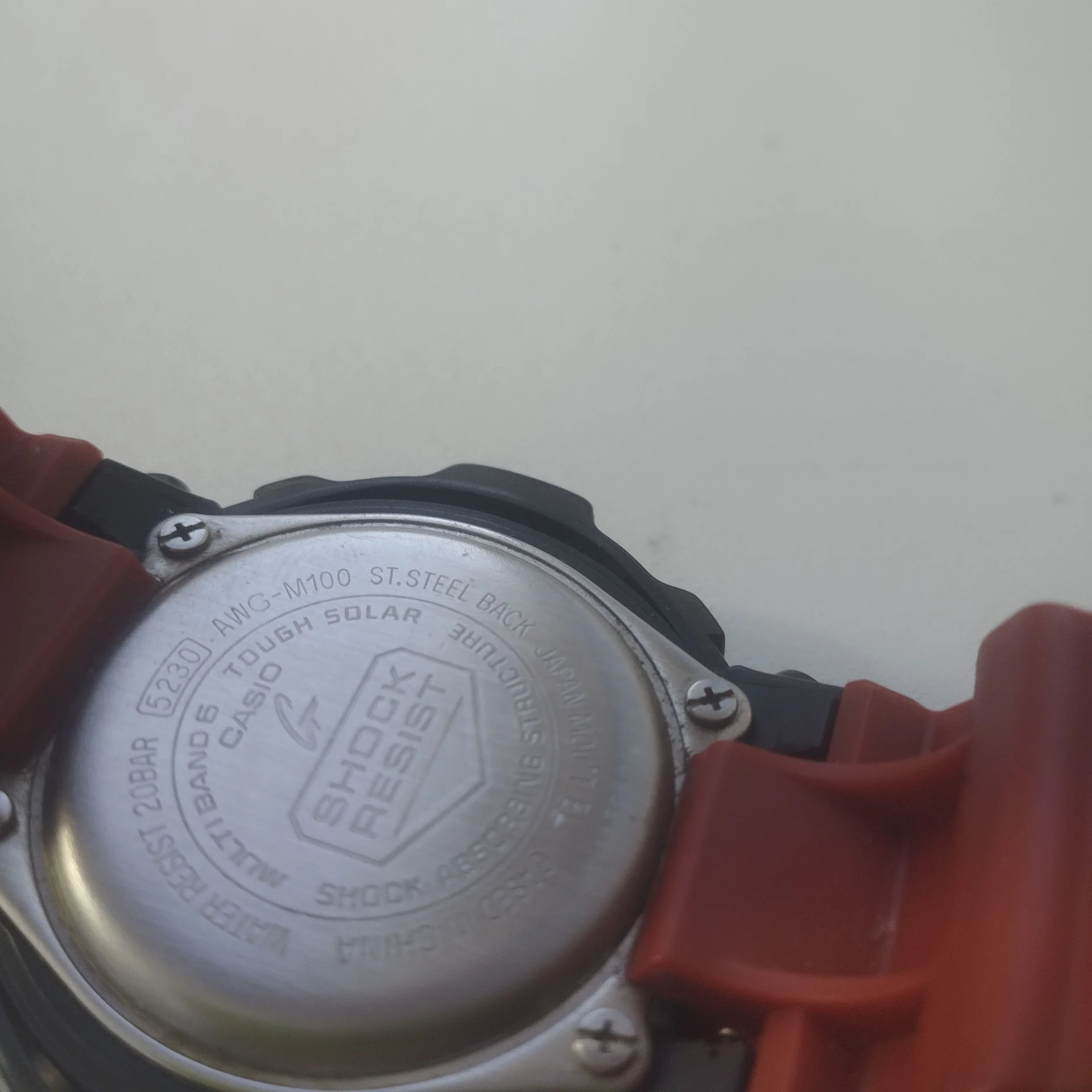 Часы наручные casio awg- m100 - миниатюра 3