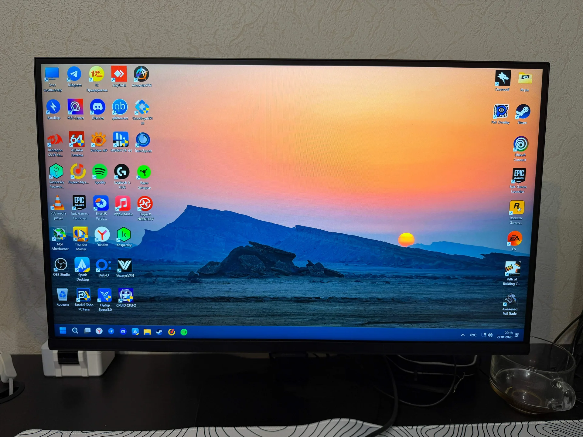 Samsung Odyssey G5 G50D S27DG502EI QHD 27' 180 Гц - миниатюра 4