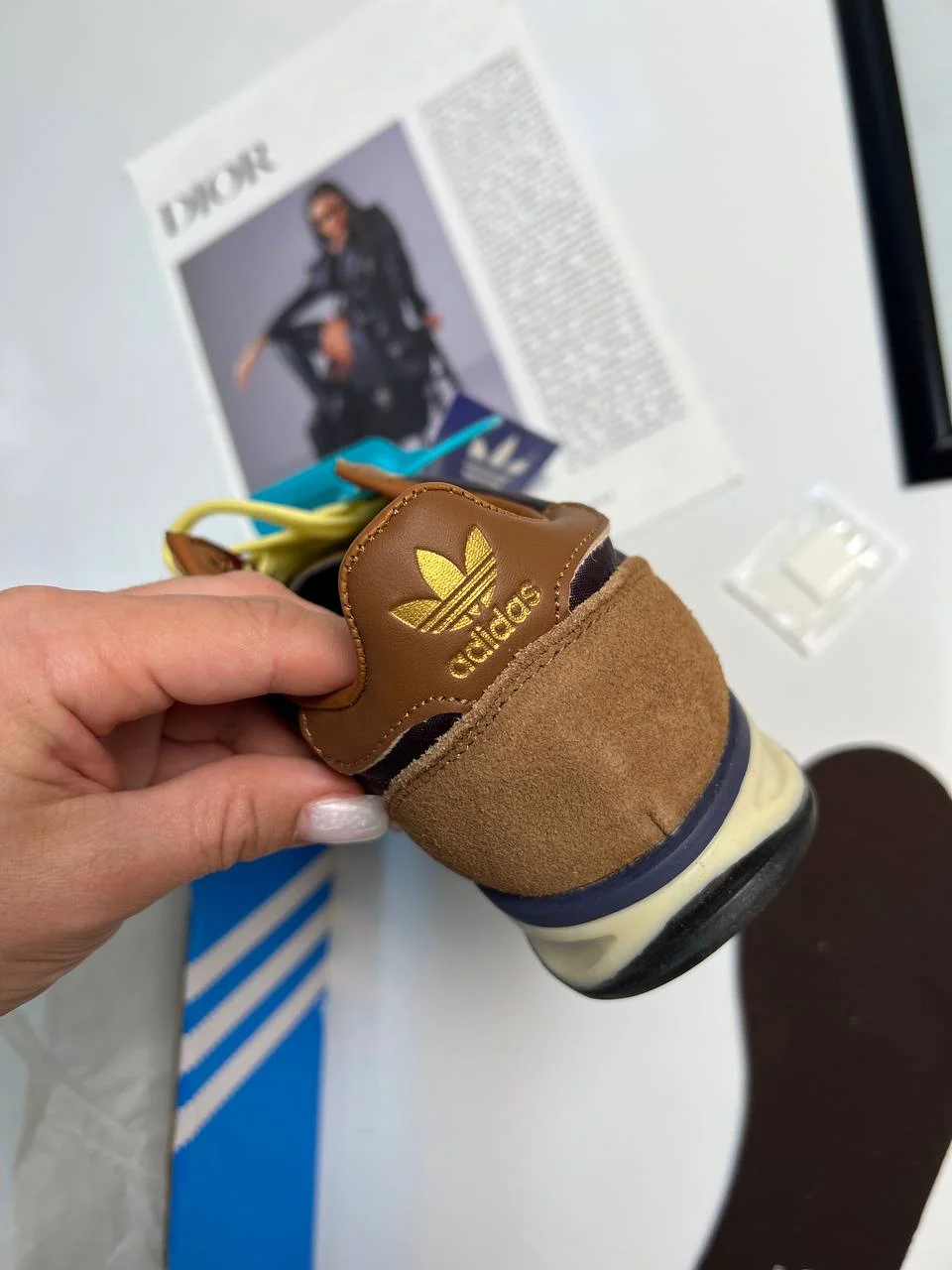 Кроссовки ADIDAS SL 72 размер 40 на замша - миниатюра 4