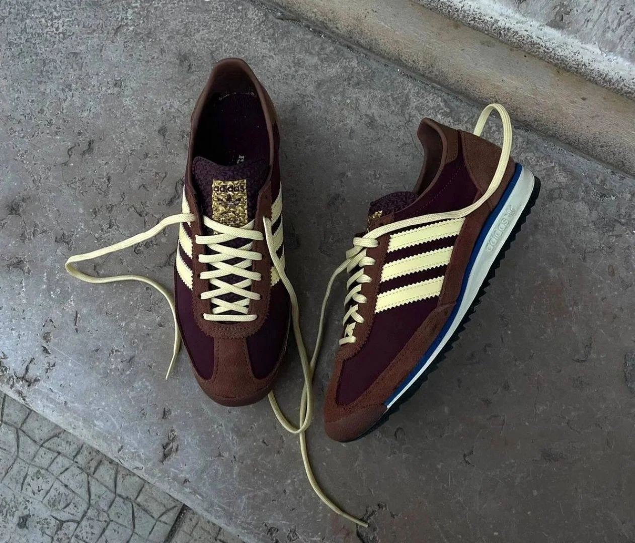 Кроссовки ADIDAS SL 72 размер 40 на замша - миниатюра 5