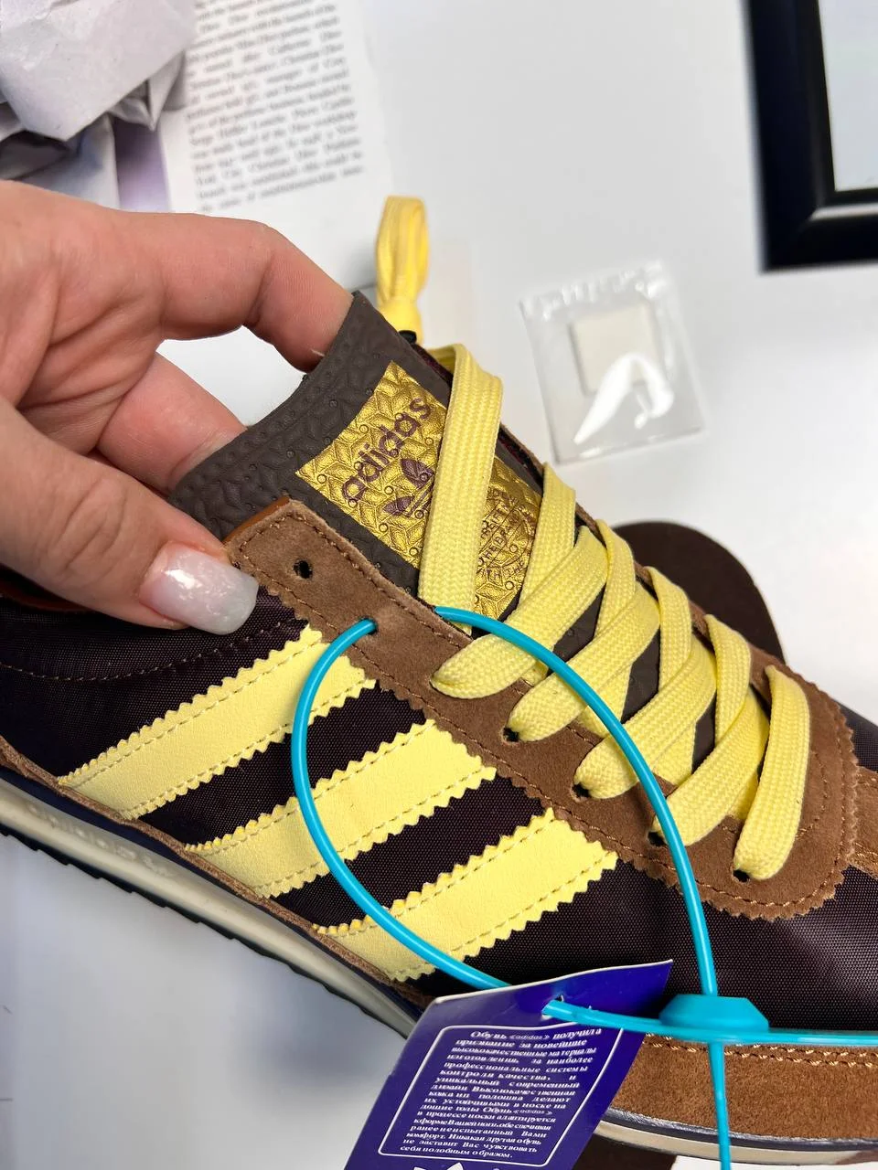 Кроссовки ADIDAS SL 72 размер 40 на замша - миниатюра 6