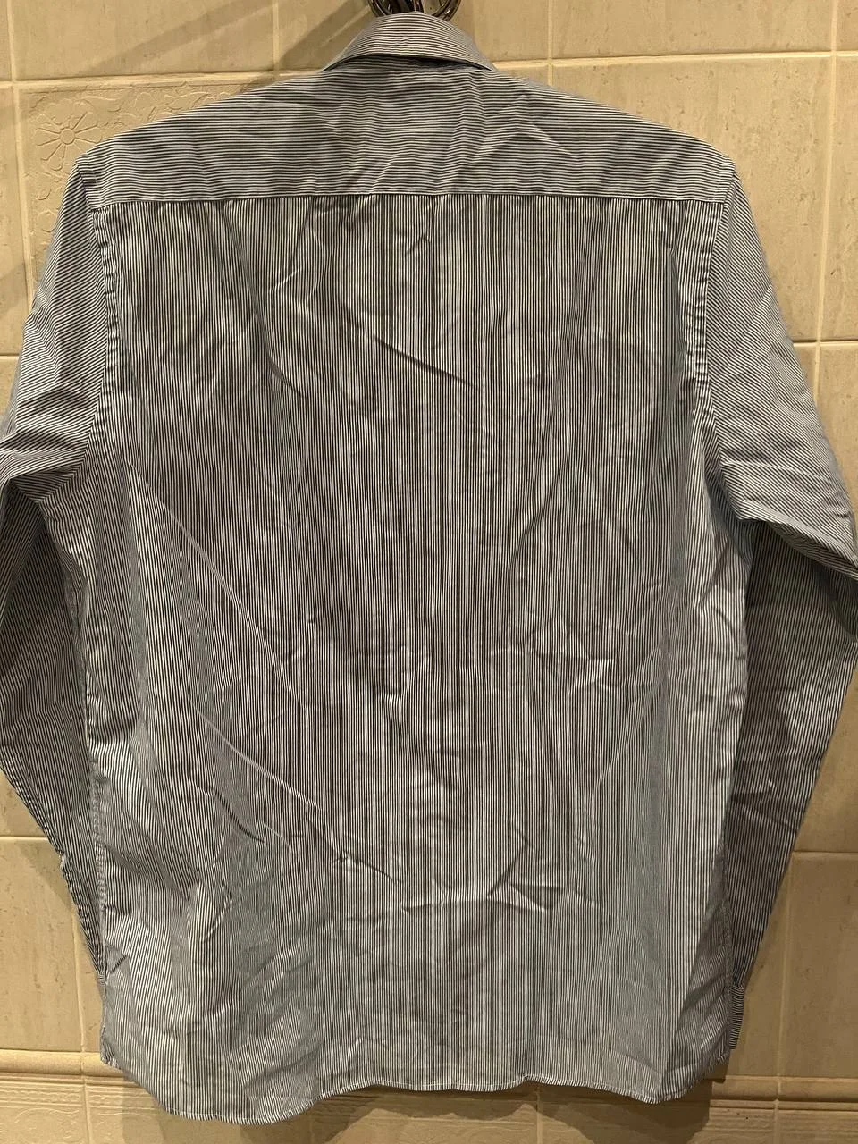 Мужская рубашка slim fit от primark, размер L - миниатюра 2