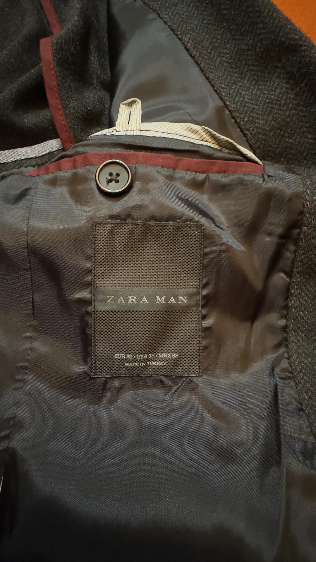 Пиджак Zara мужской 48 размер - миниатюра 3