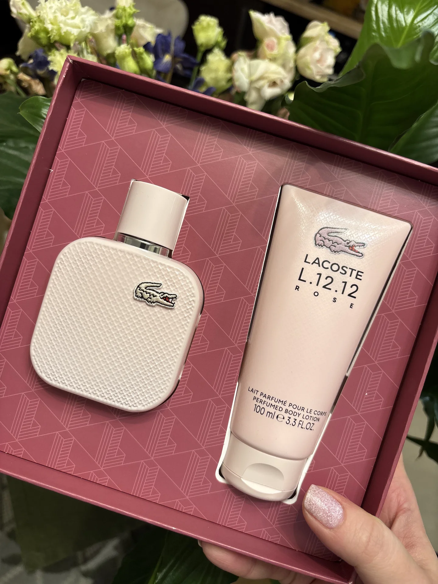 Подарочный набор Lacoste L.12.12 на Rose - миниатюра 2