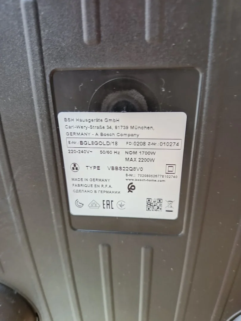 Пылесос Bosch BGL8 Gold - миниатюра 4