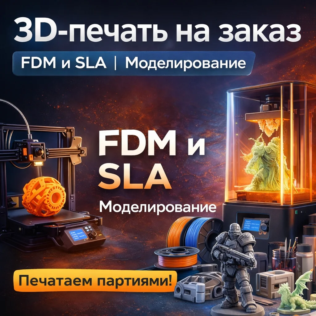 3D печать/моделирование/обработка - изображение 1