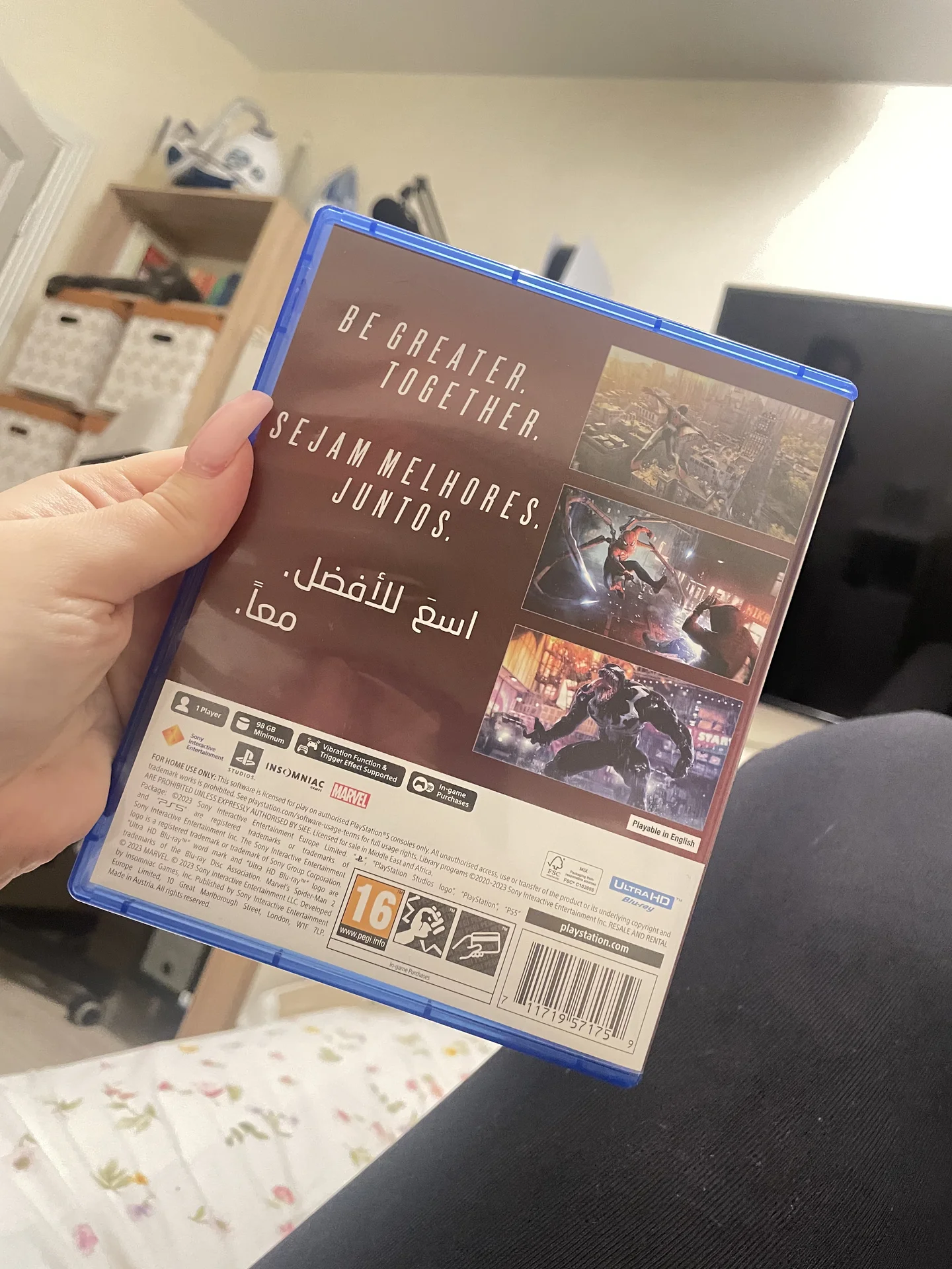 Диск spider man 2 ps5 - миниатюра 4