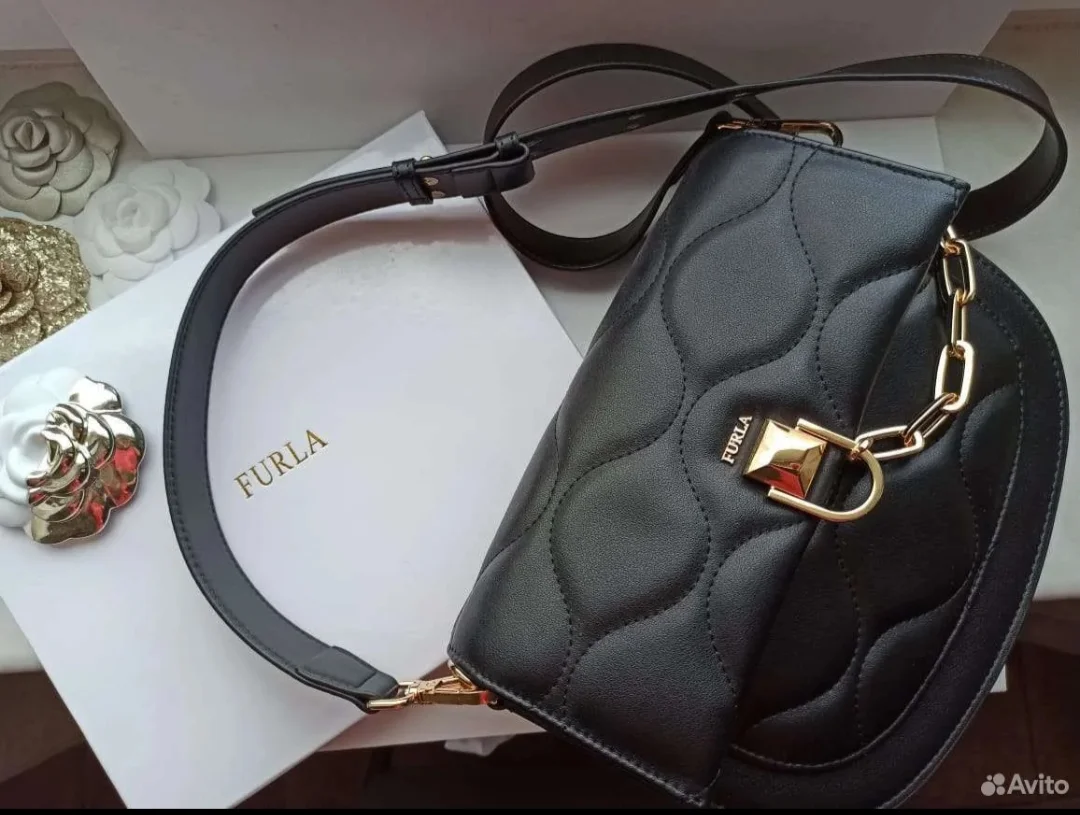 Сумка Furla кожа - миниатюра 3
