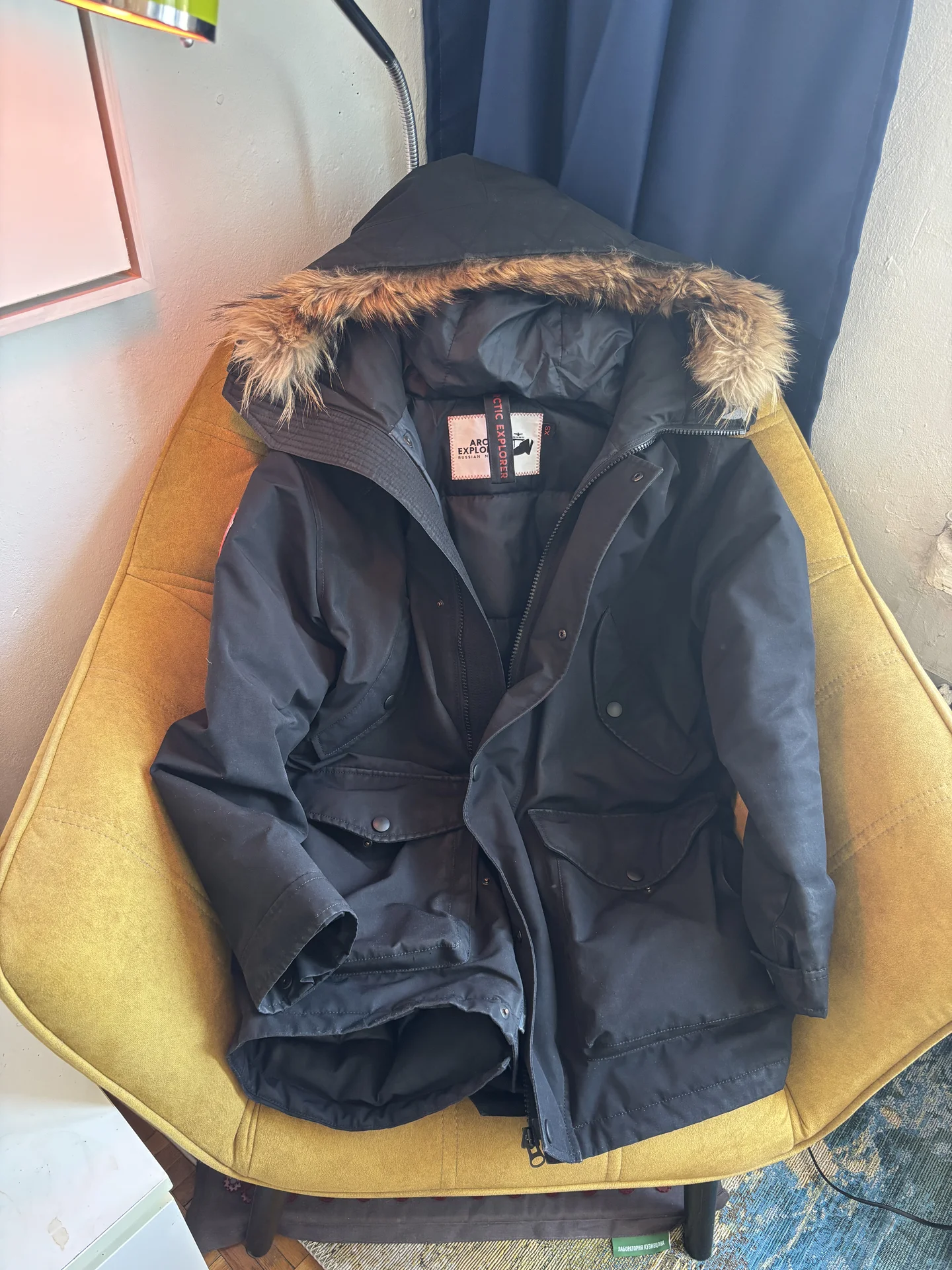 Куртка парка Arctic Explorer Beluga зимняя - миниатюра 3