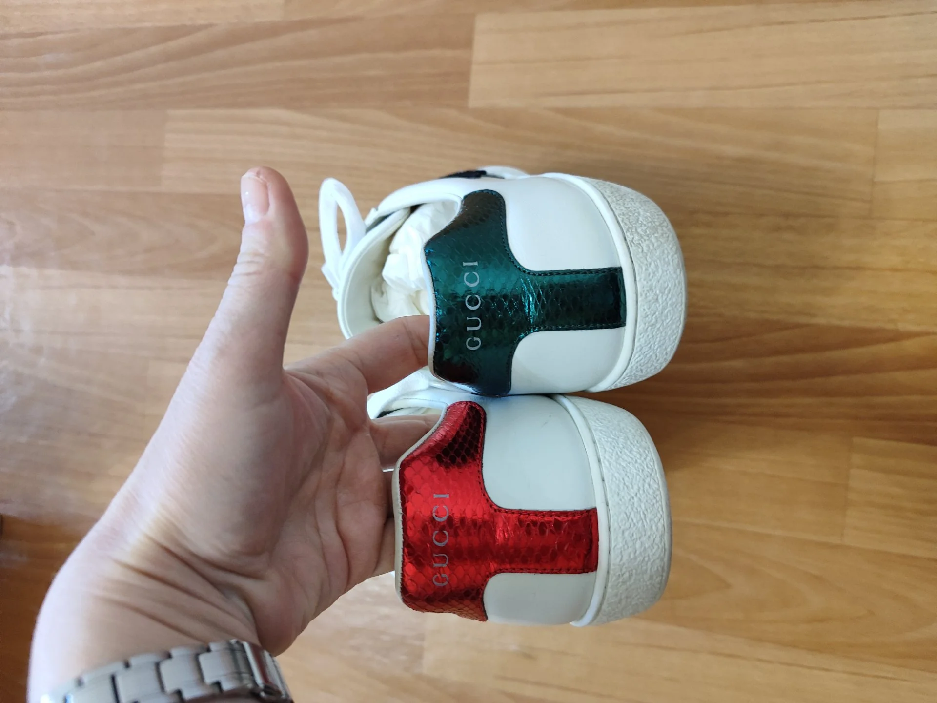 Мужские кеды Gucci - миниатюра 8