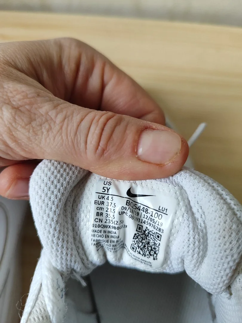 Кроссовки Nike Court Borough Low 2(GS) унисекс - миниатюра 4