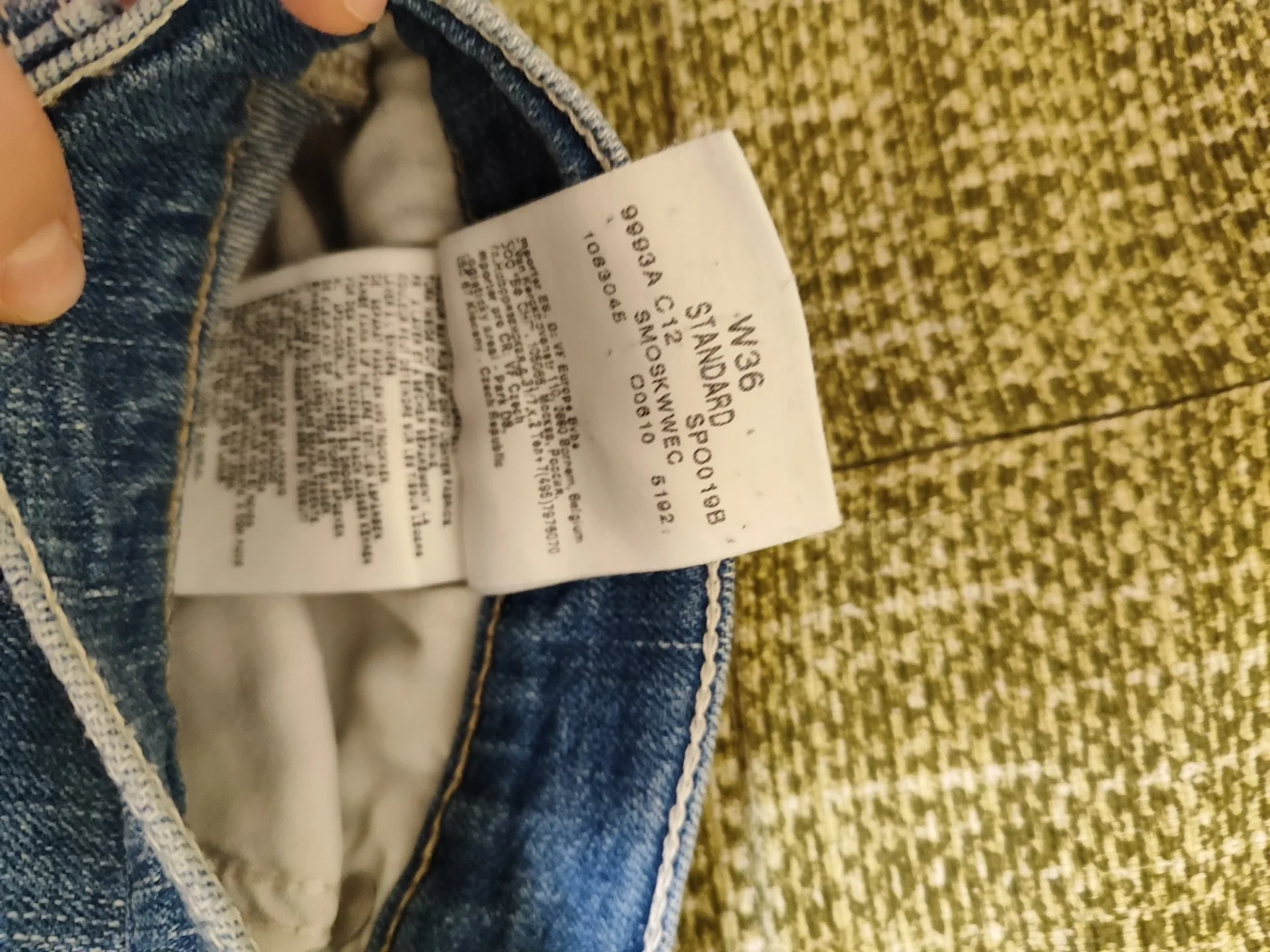 джинсы мужские 7 for all mankind - миниатюра 5