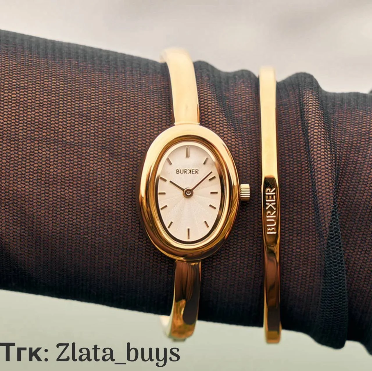 Женские часы burker Diana gold - миниатюра 2