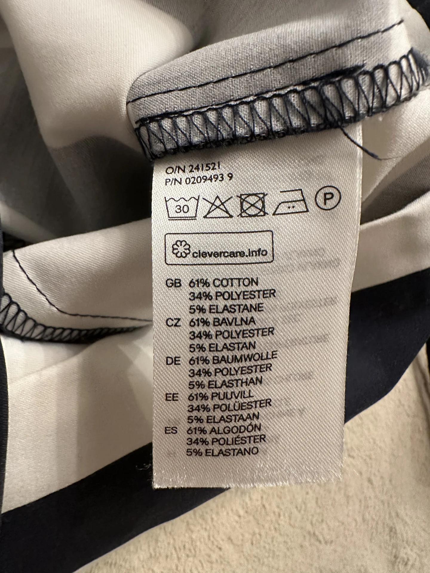 Платье в полоску вечернее H&M - миниатюра 2