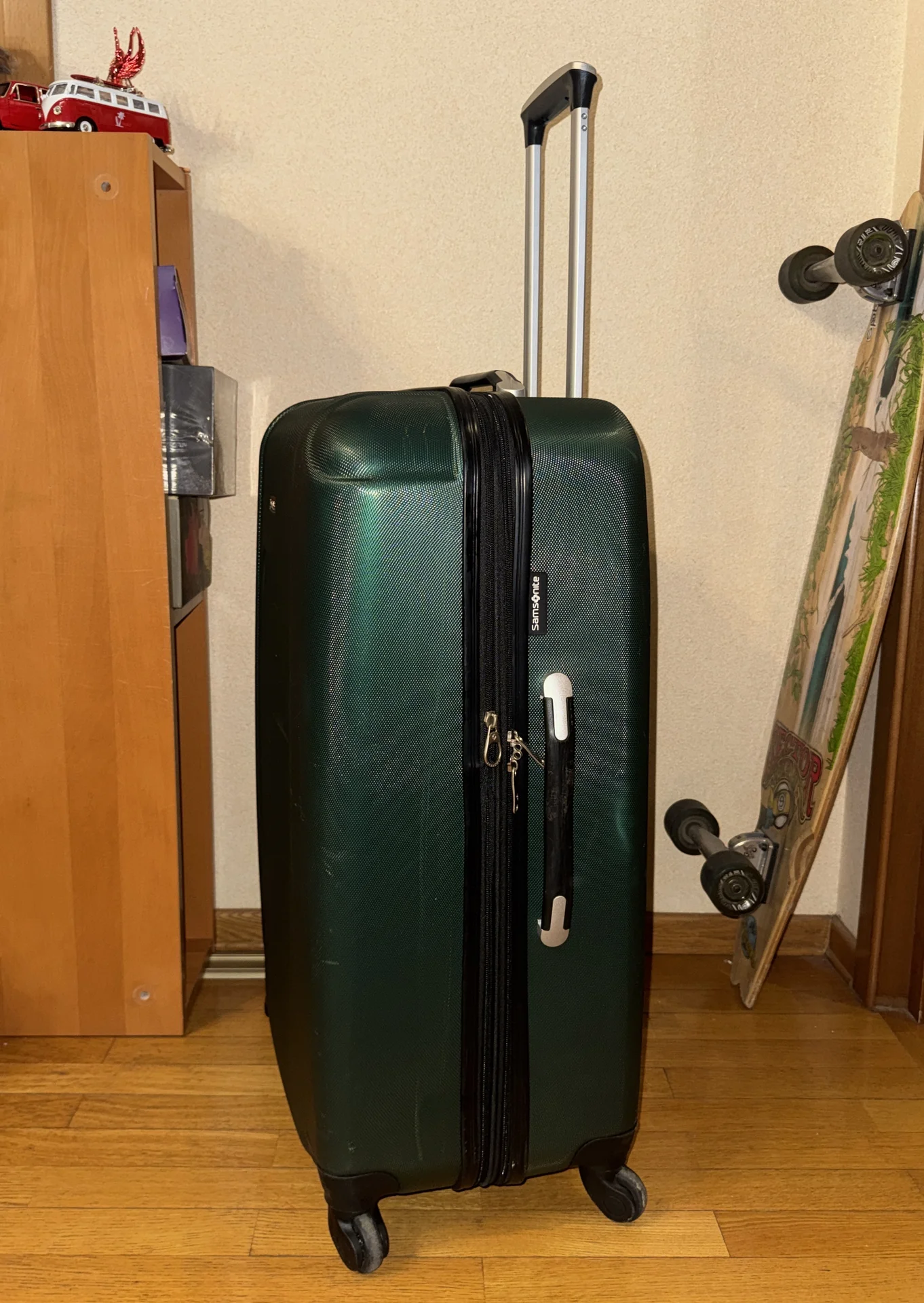 Чемодан Samsonite L - 4 колеса (б/у) - миниатюра 2