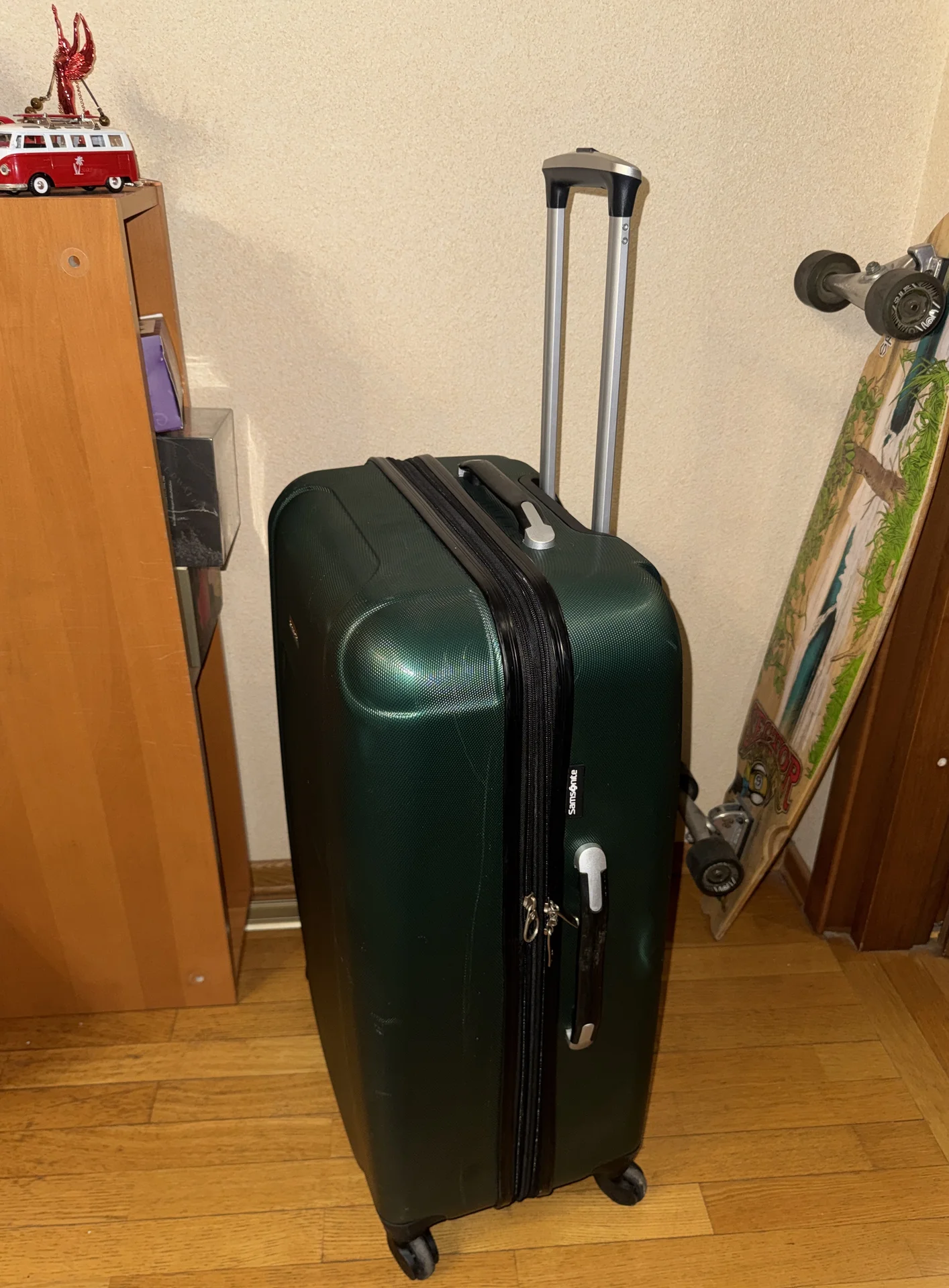 Чемодан Samsonite L - 4 колеса (б/у) - миниатюра 3