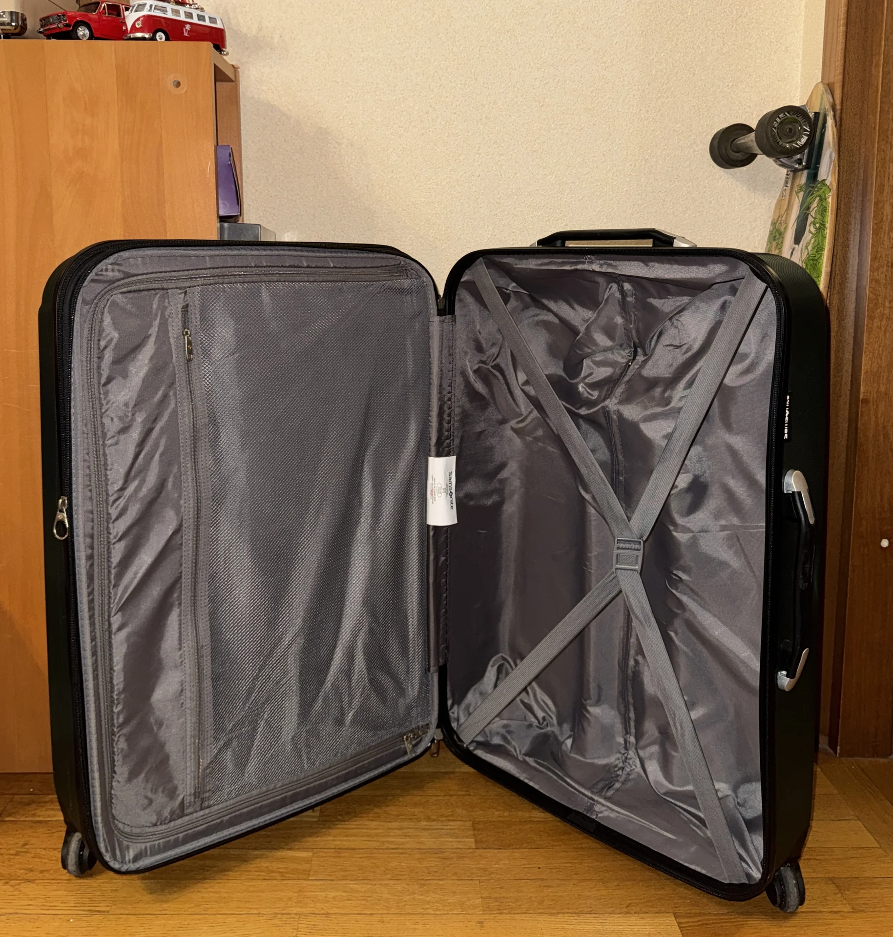 Чемодан Samsonite L - 4 колеса (б/у) - миниатюра 6
