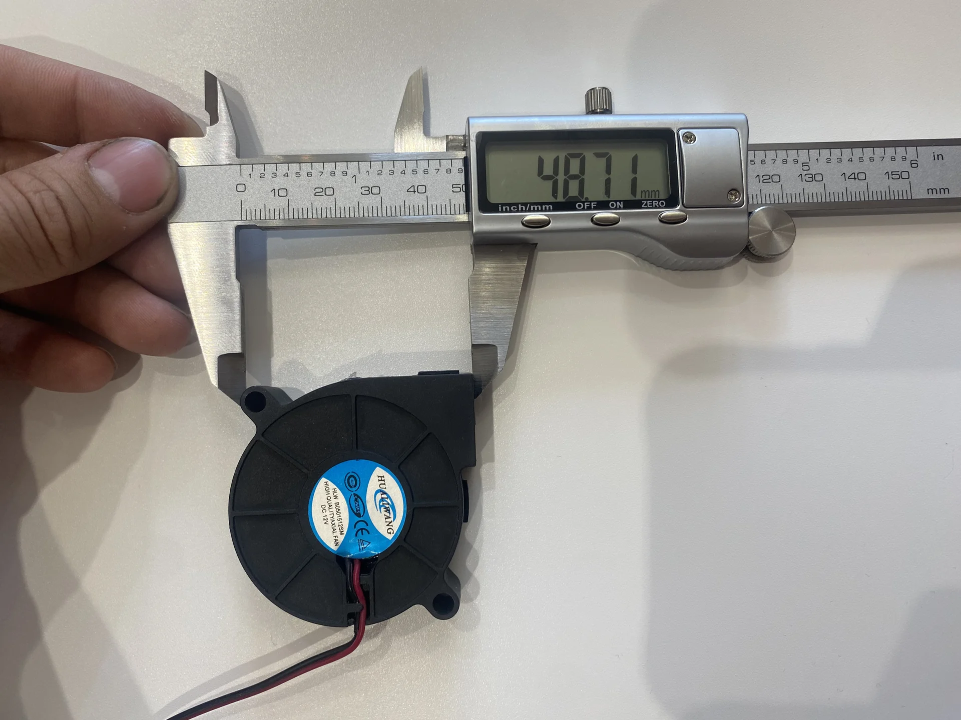 Вентилятор HUALIWANG DC 12V - миниатюра 4