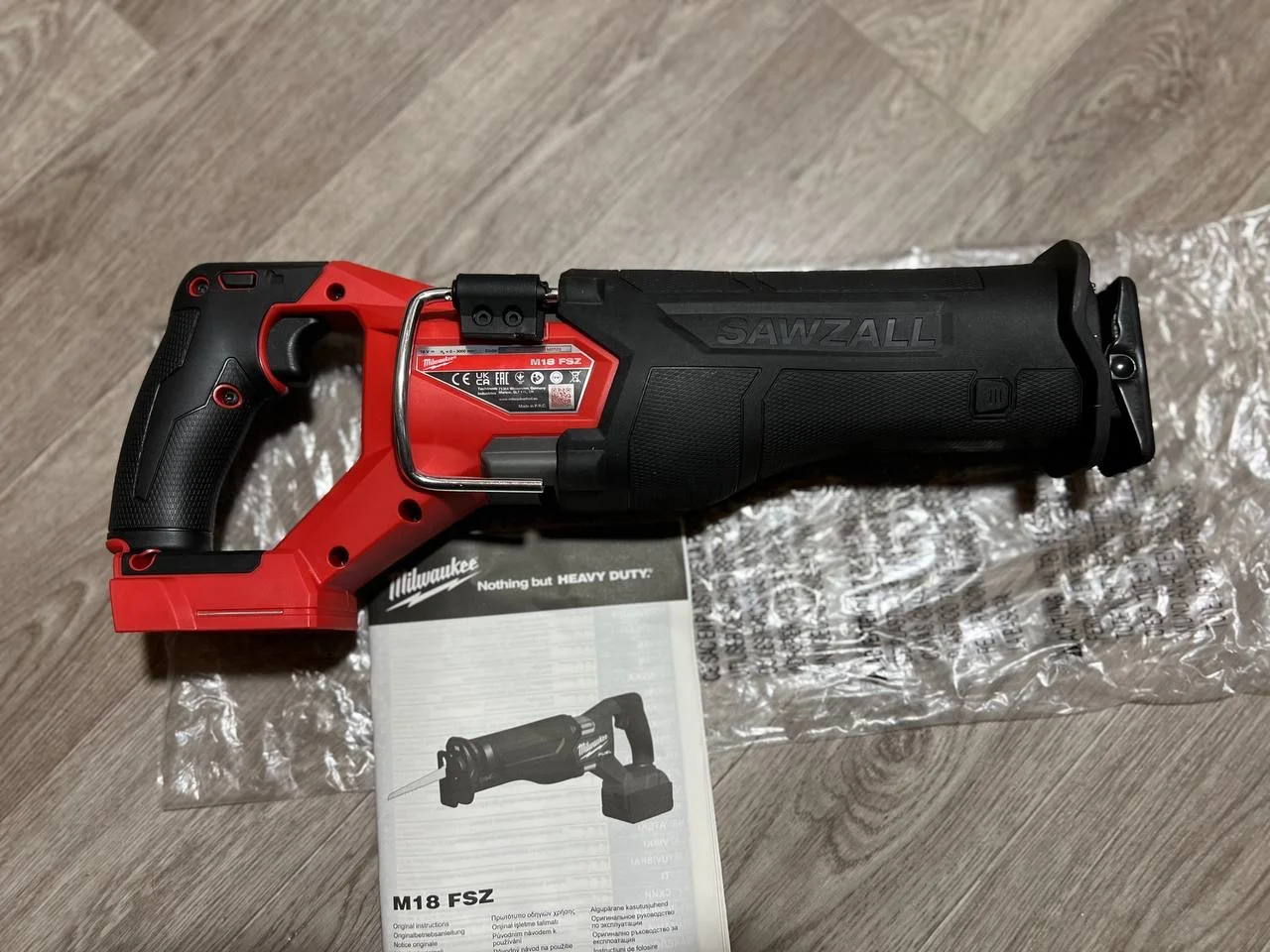 Сабельная пила Milwaukee M18 FSZ-502X - миниатюра 2