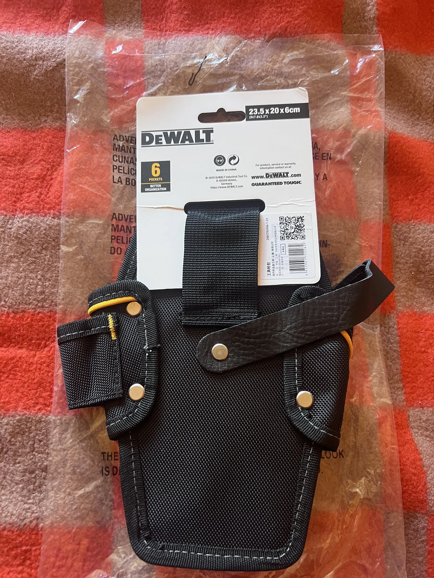 Поясная сумка кобура DeWalt - миниатюра 2