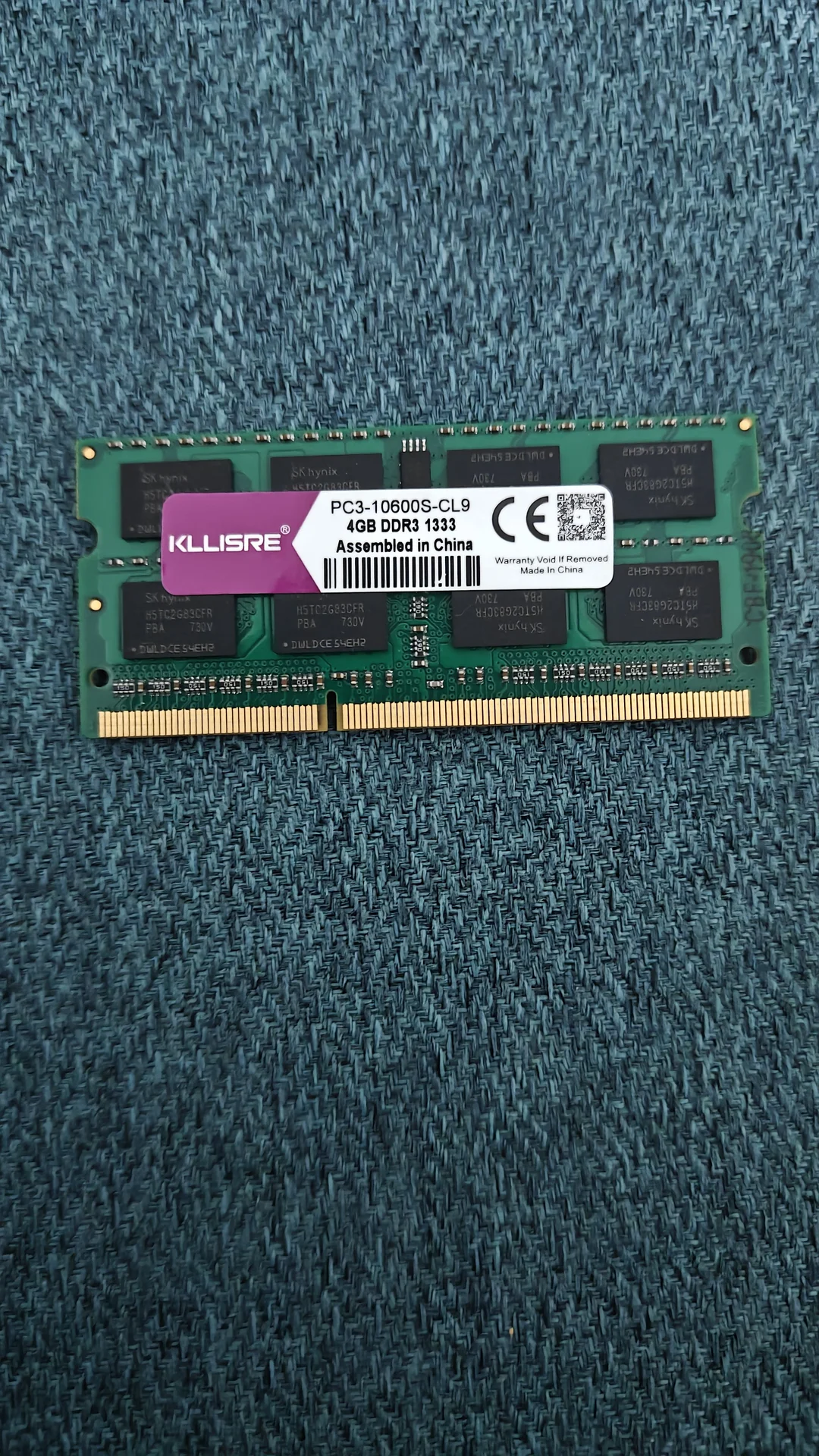 Две плашки оперативной памяти DDR3 1333 SO-DIMM - миниатюра 3