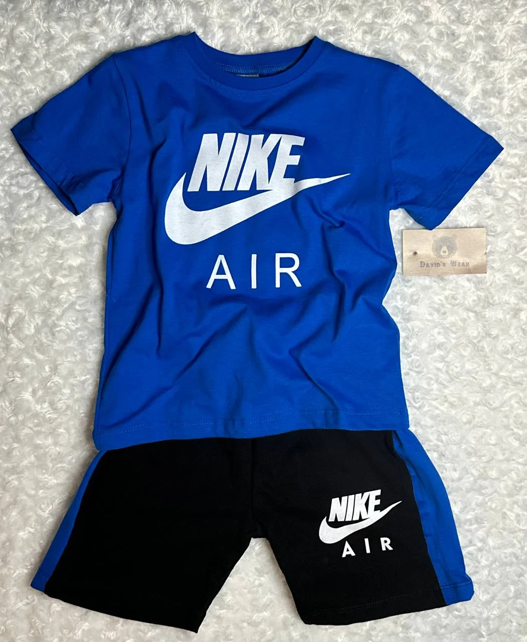 Футболка и шорты для мальчика Nike 5 6 8 спорт - миниатюра 2