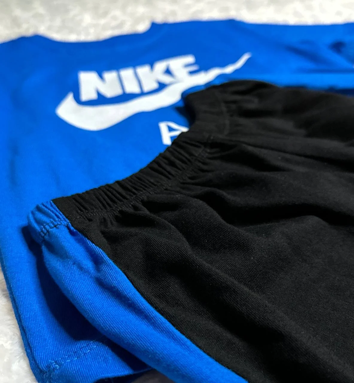 Футболка и шорты для мальчика Nike 5 6 8 спорт - миниатюра 5