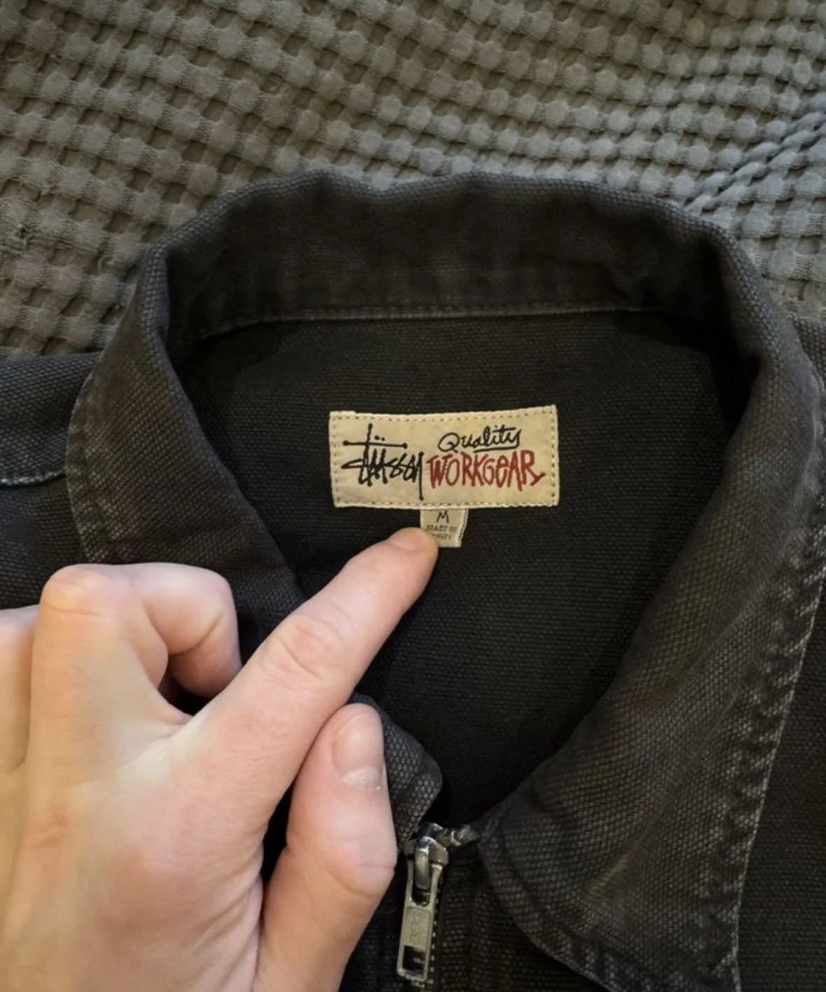Джинсовая рубашка Stussy - миниатюра 4